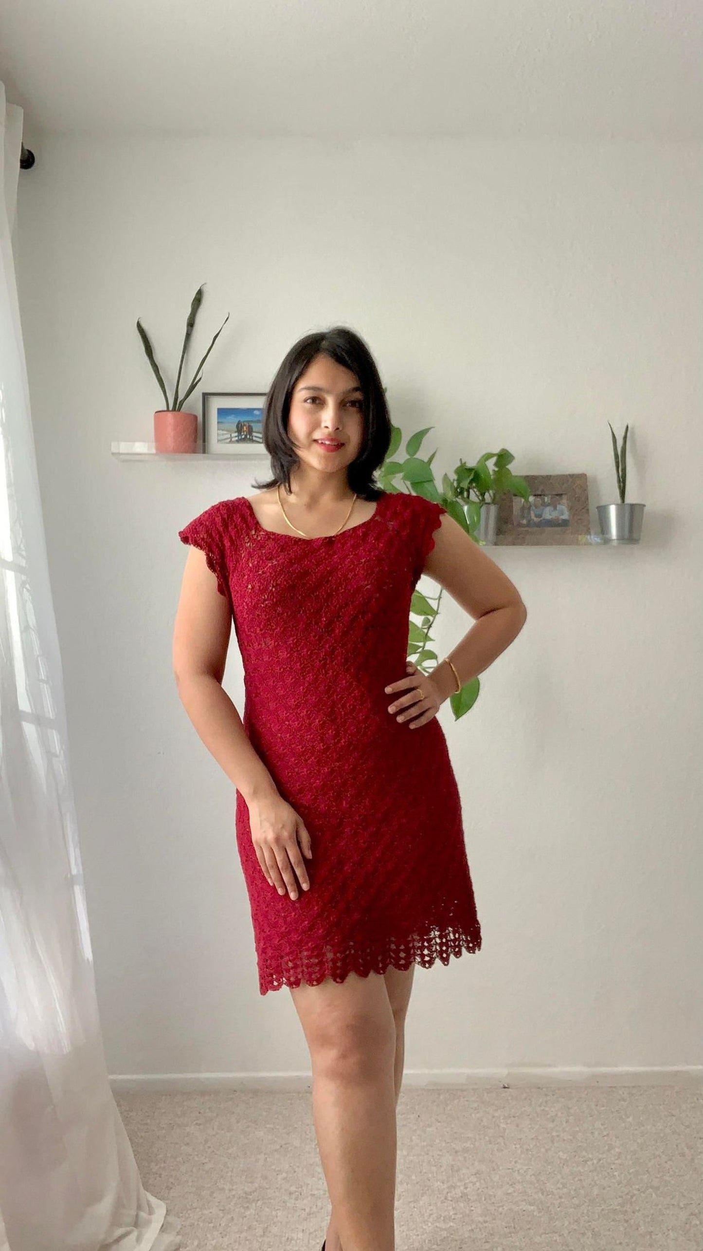 Trendy Bodycon Dress Crochet Pattern