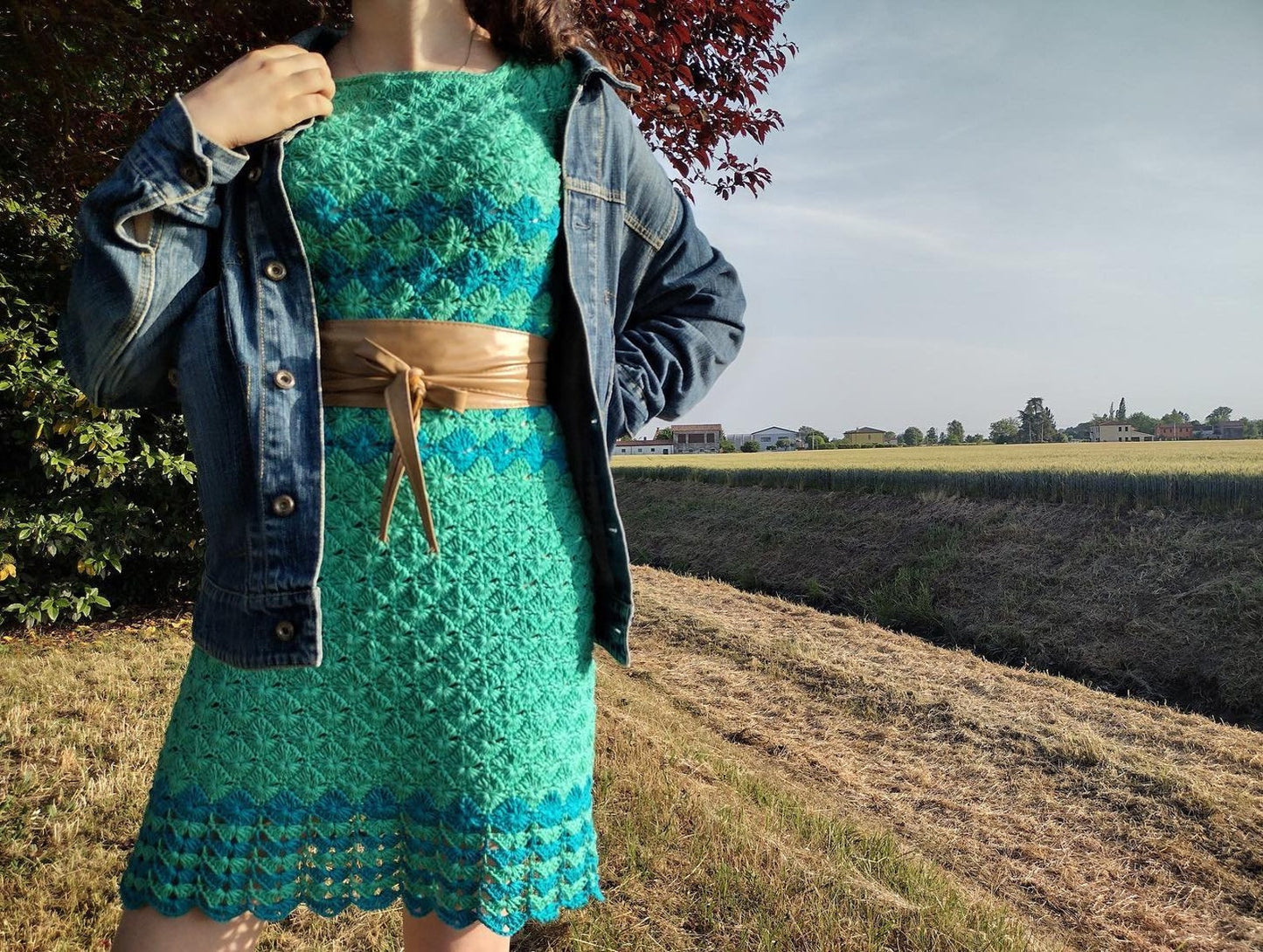 Trendy Bodycon Dress Crochet Pattern