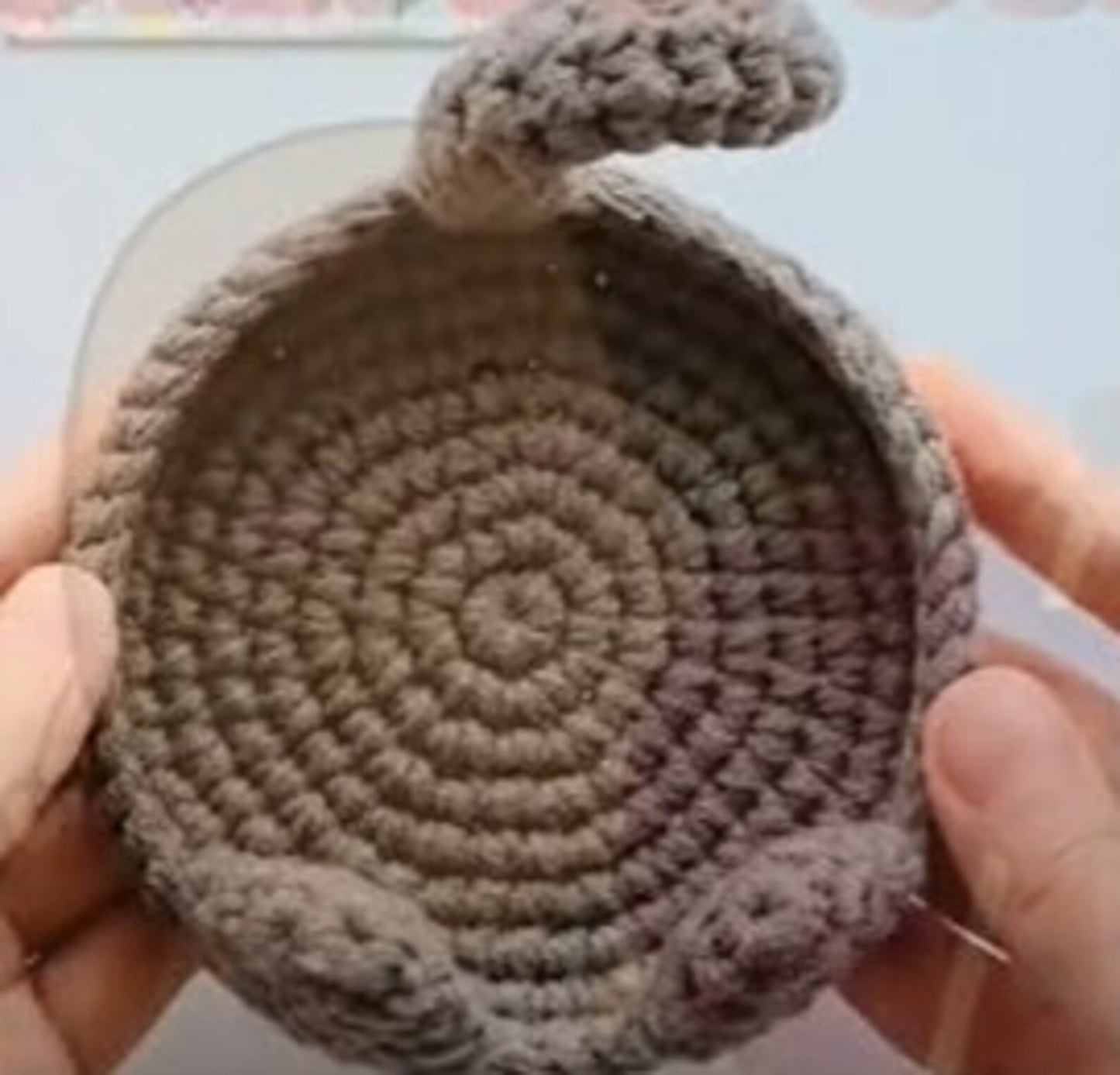 Cute Aesthetic Cat Coaster Crochet Pattern