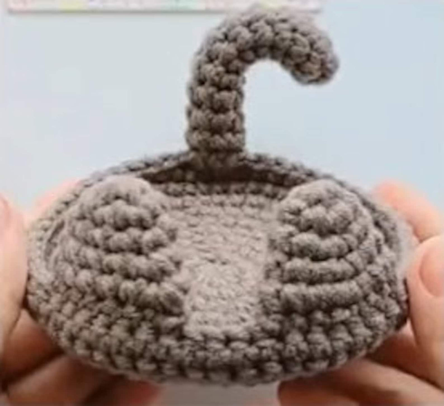 Cute Aesthetic Cat Coaster Crochet Pattern