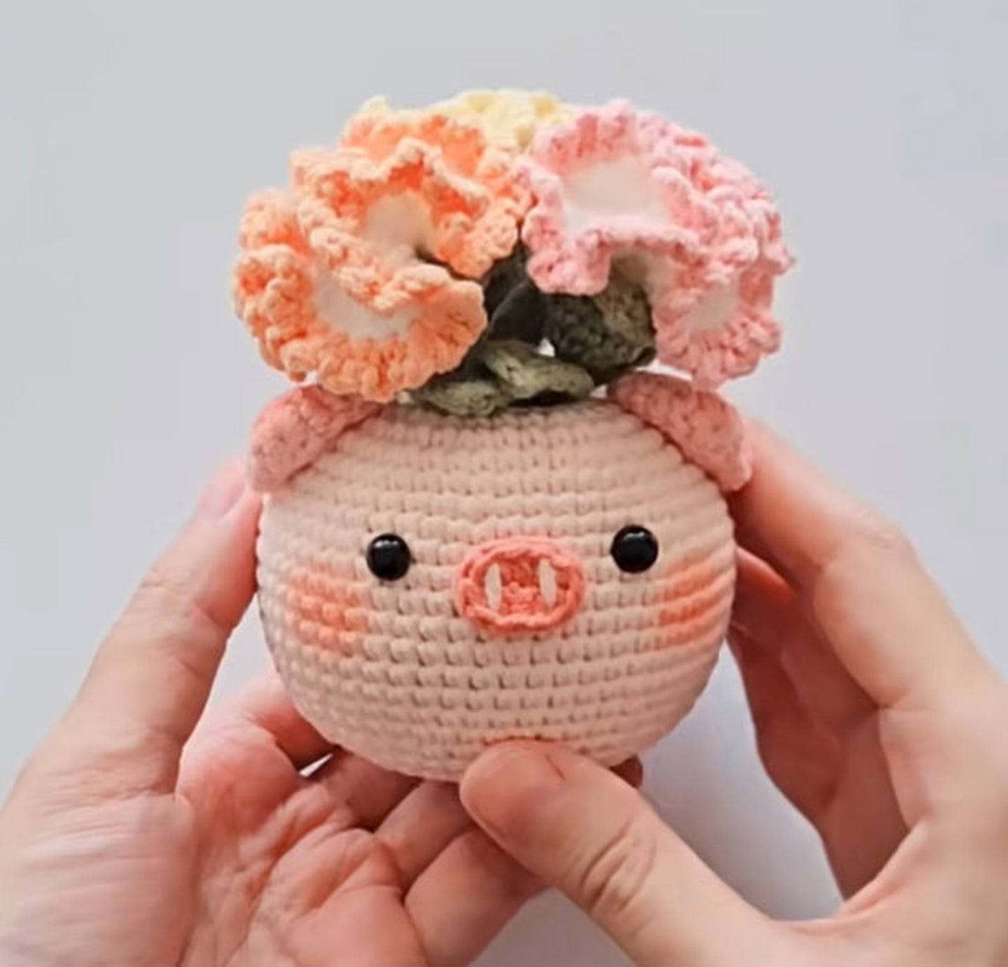 Cute Animal Pots Crochet Patterns