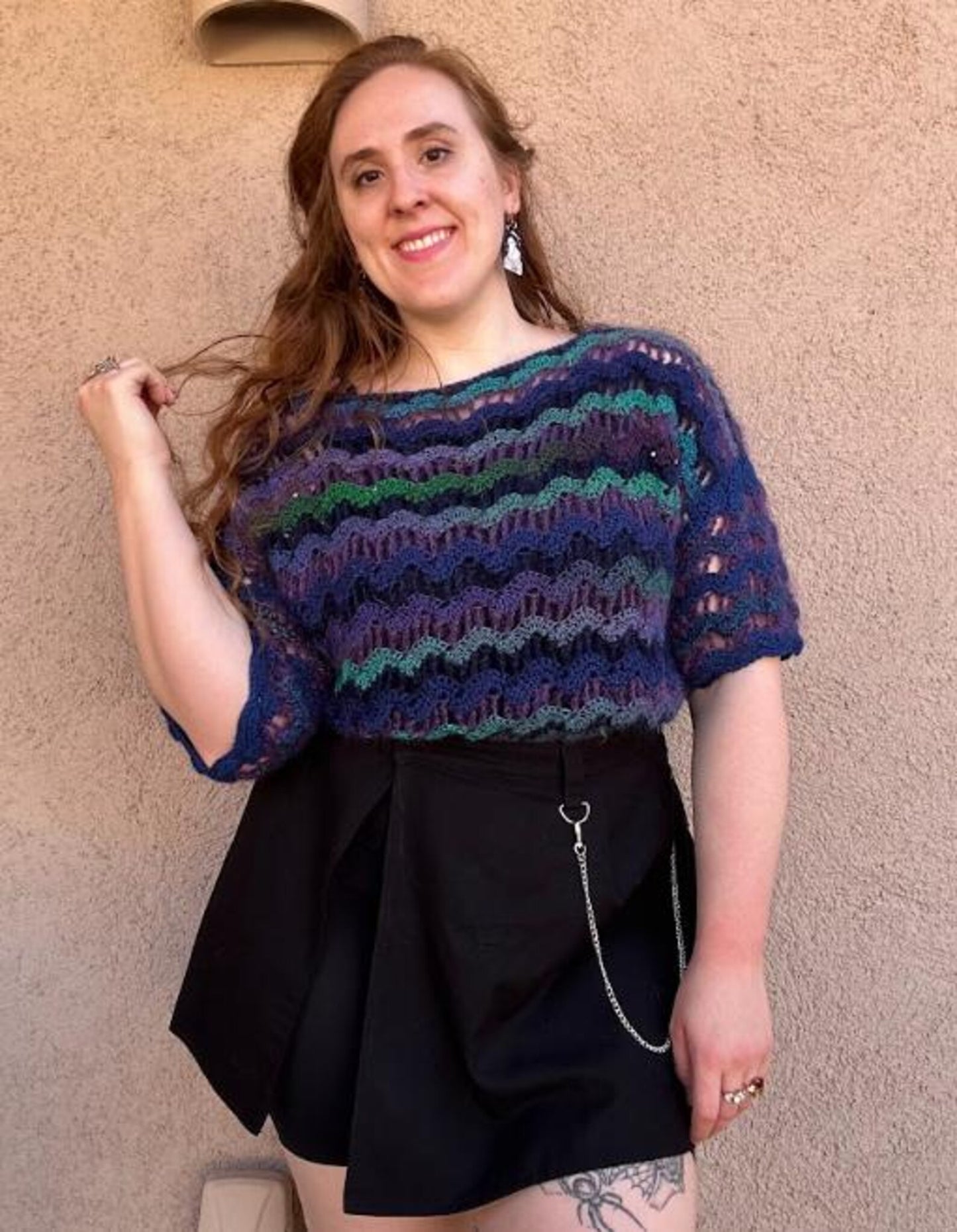 Full Length Sleeves Classic Top Crochet Pattern