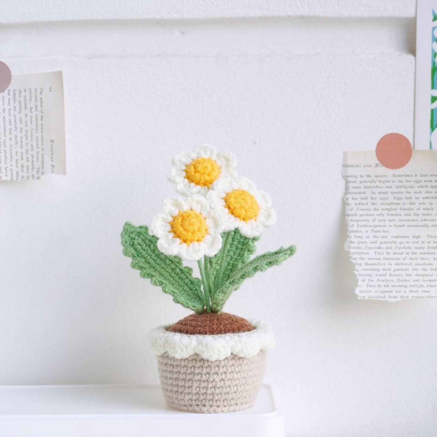 Potted Flower and Plants Collection Crochet Pattern