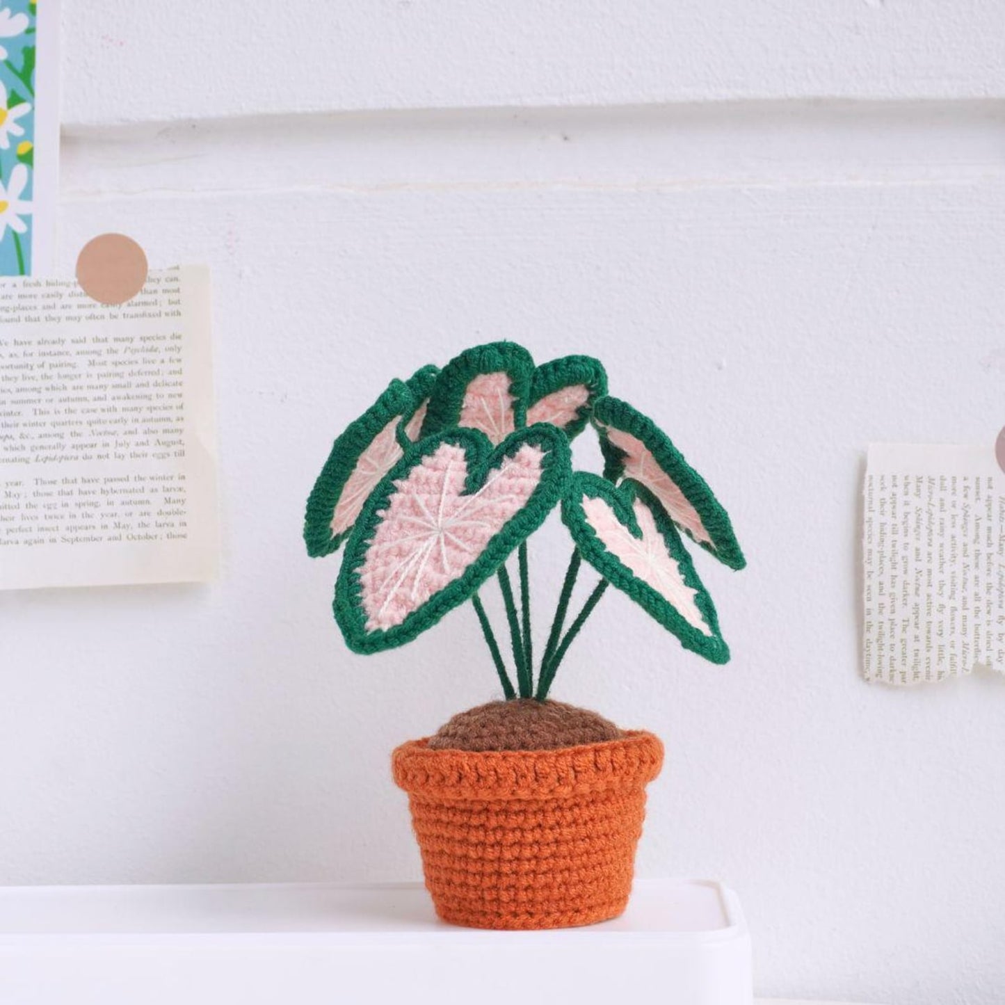 Potted Flower and Plants Collection Crochet Pattern