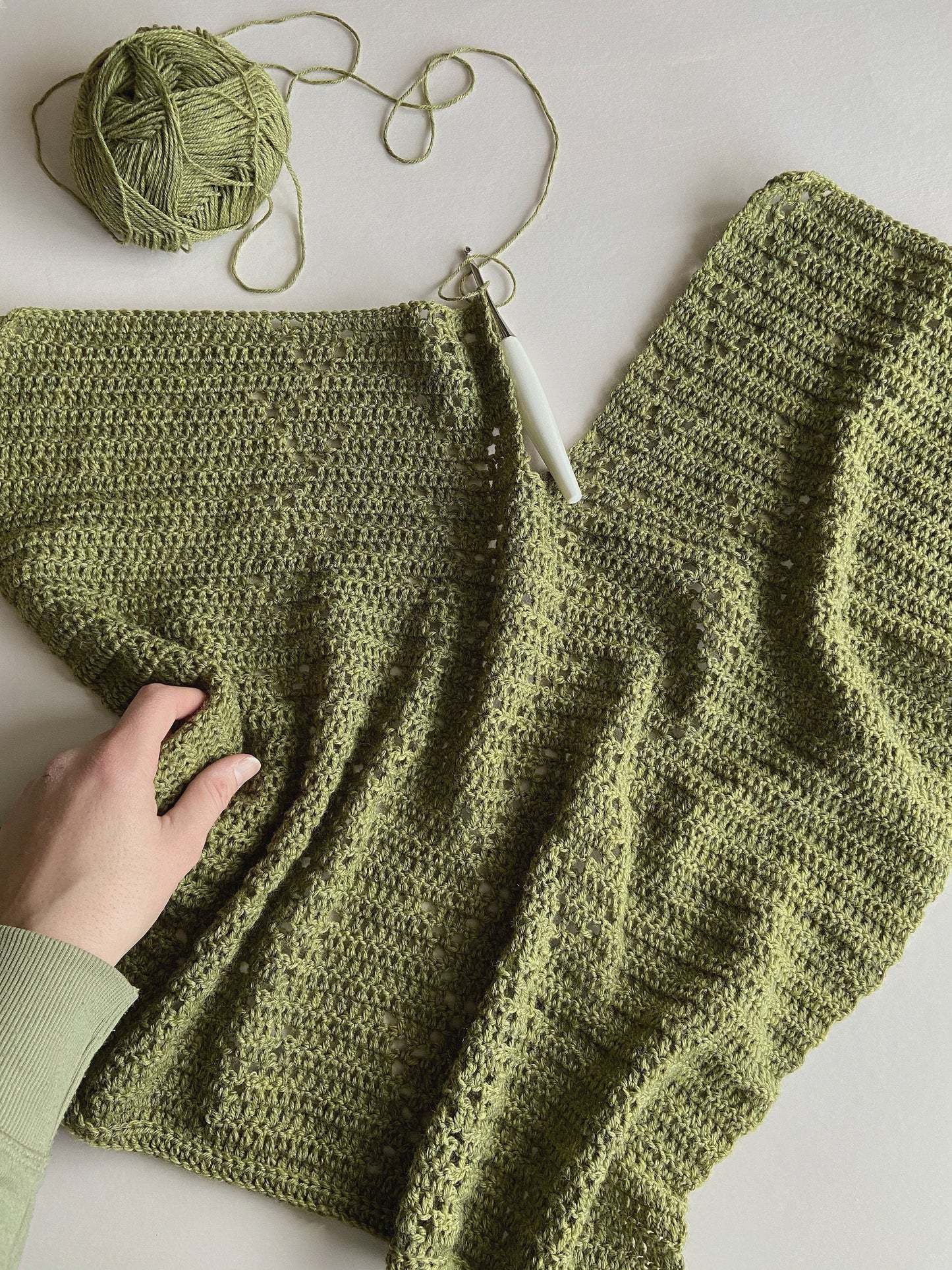 Fashionable Vneck Top Crochet Pattern