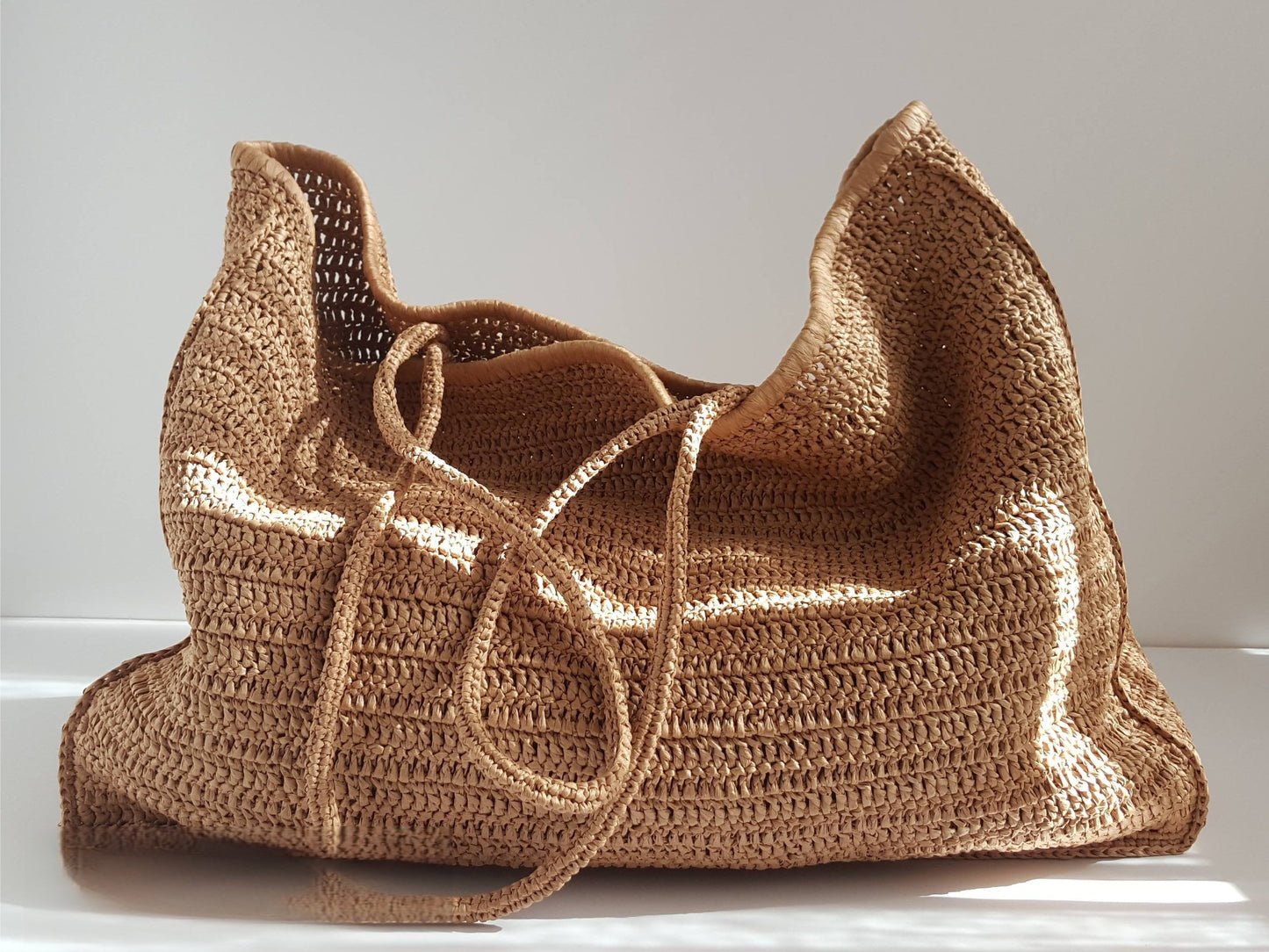 Summer Oversize Tote Bag Crochet Pattern