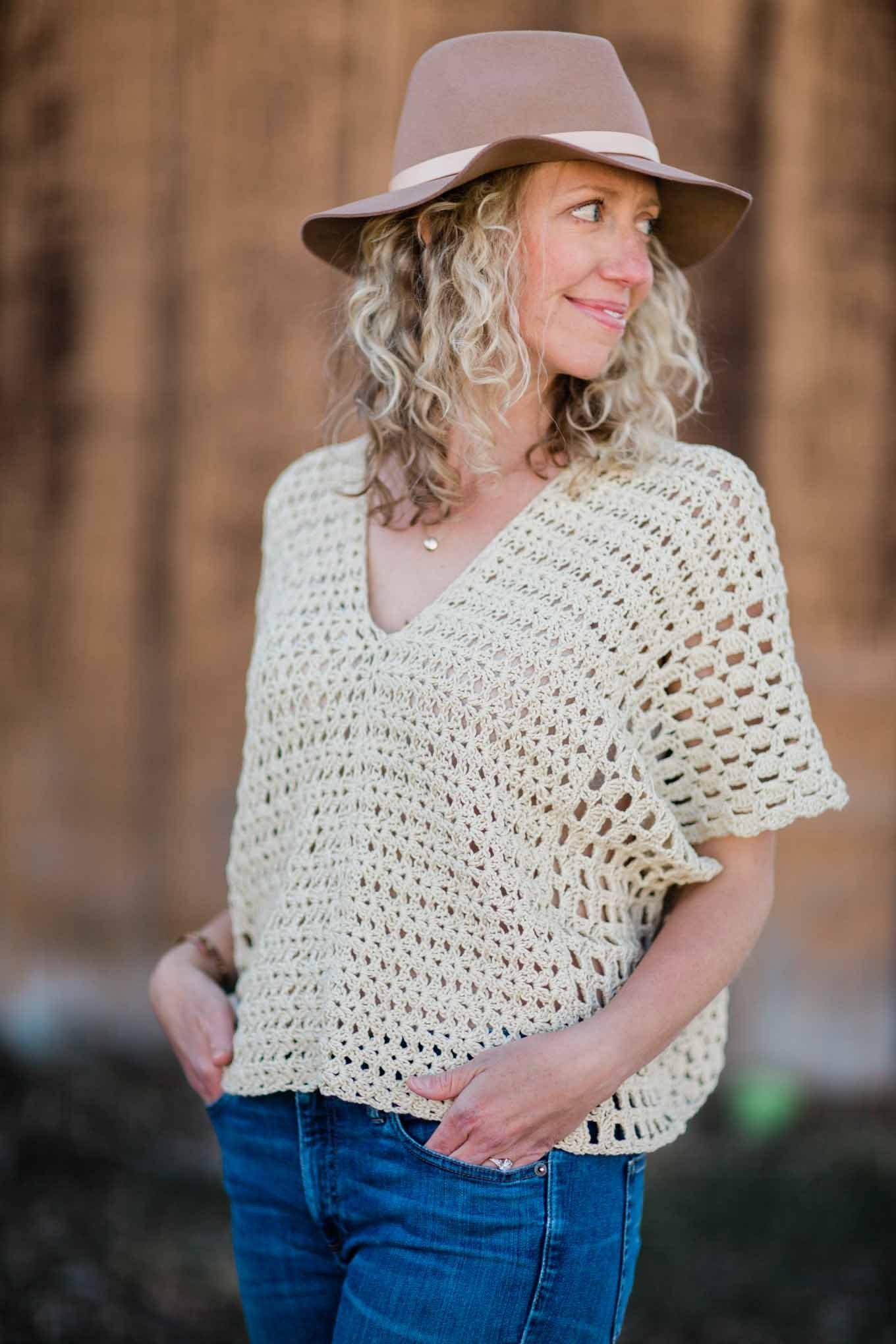 Summer Boho Top Crochet Pattern