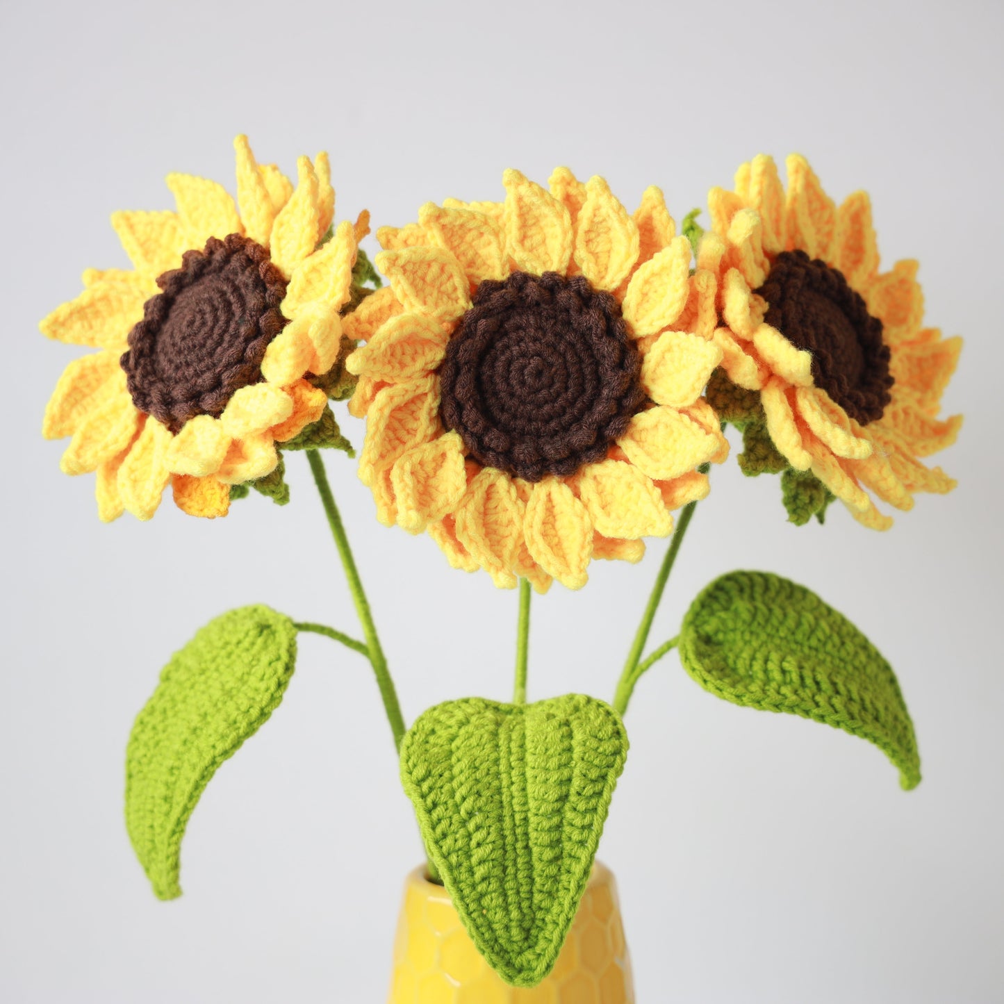Blooming Sunflower Amigurumi Crochet Pattern