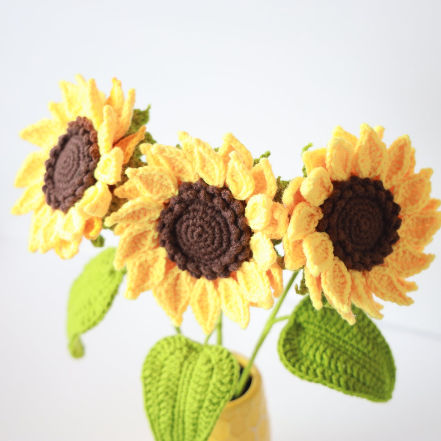 Blooming Sunflower Amigurumi Crochet Pattern