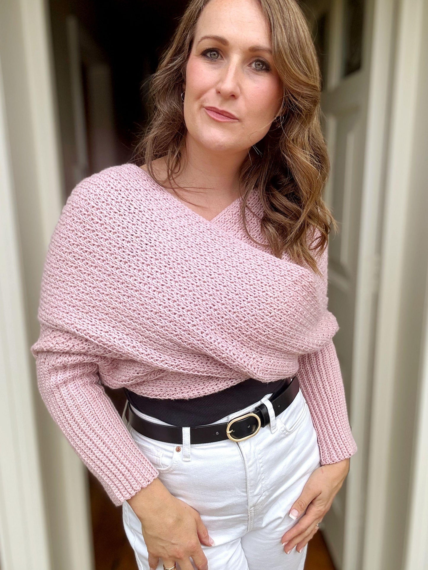 Classic Sweater Scarf Crochet Pattern