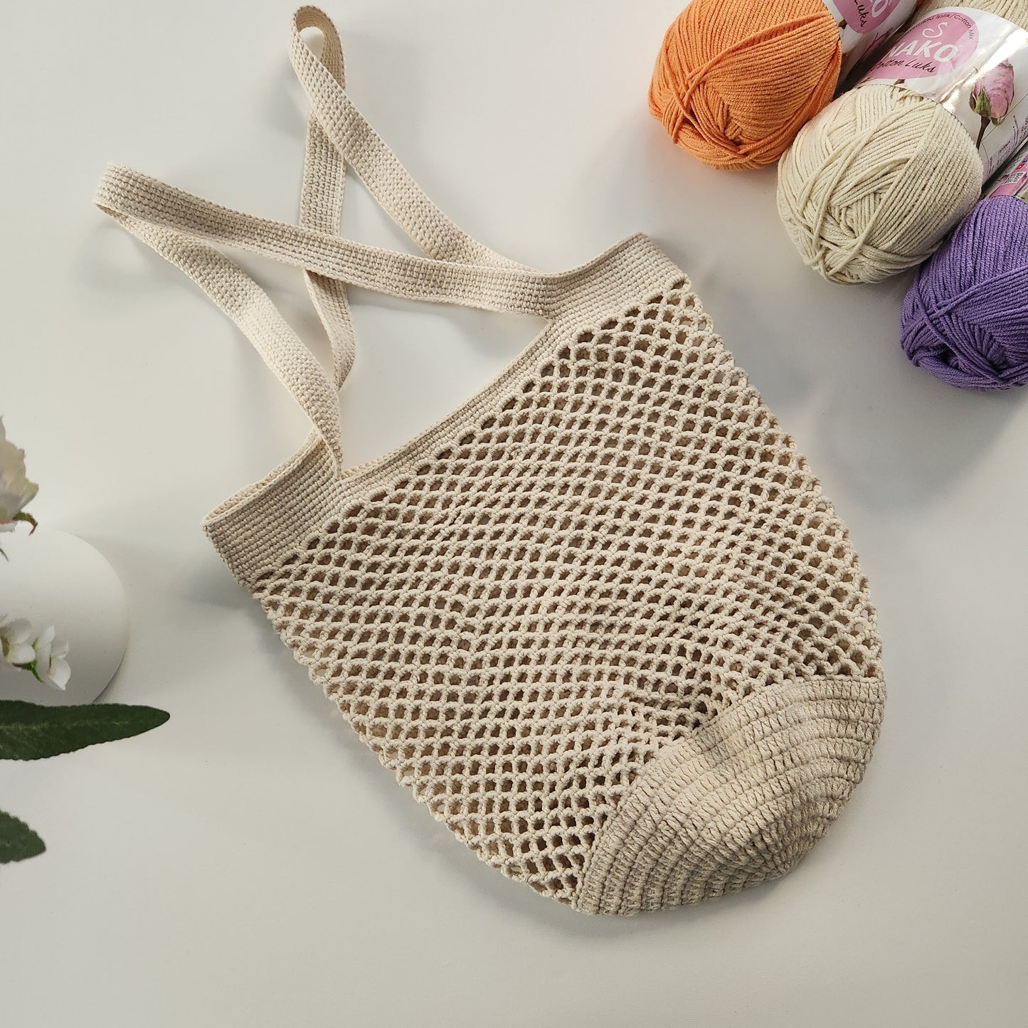 Summer Market Bag Crochet Pattern