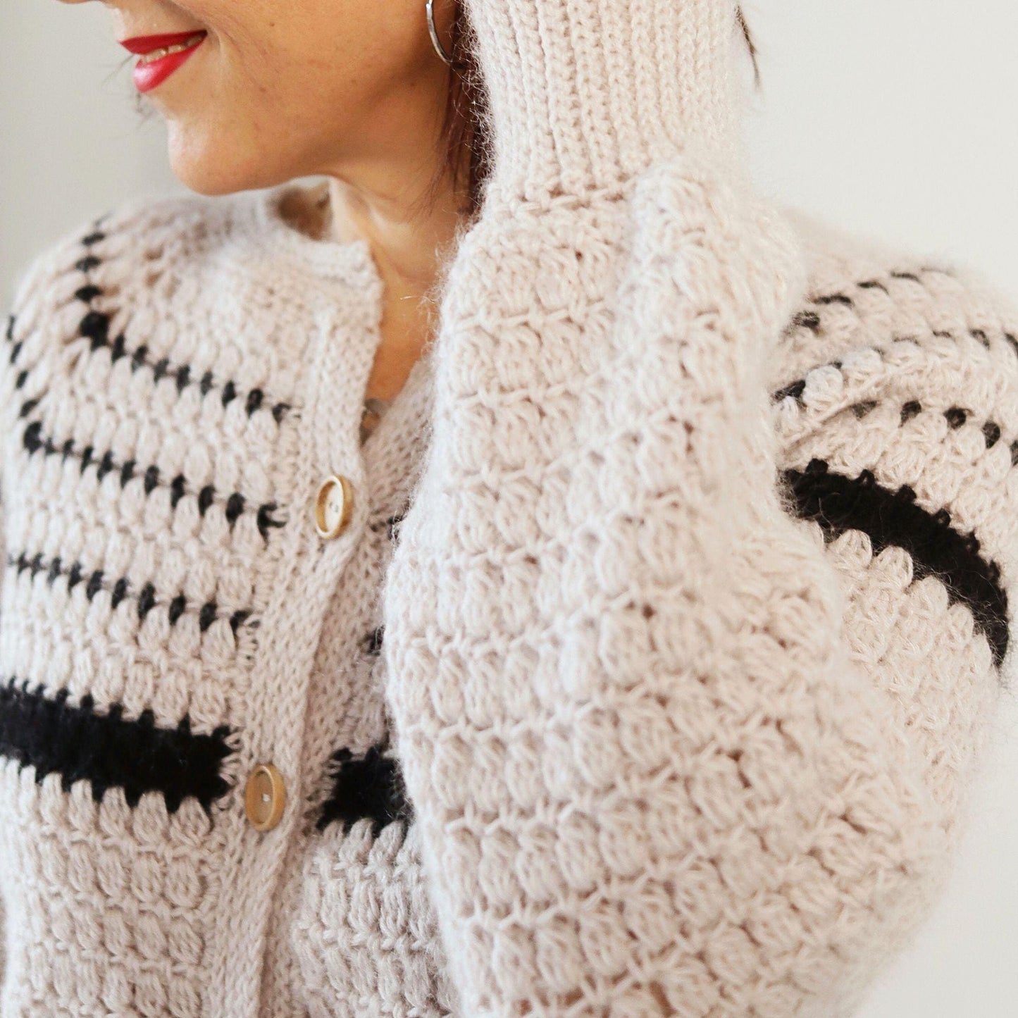 Classy Old Money Cardigan Crochet Pattern