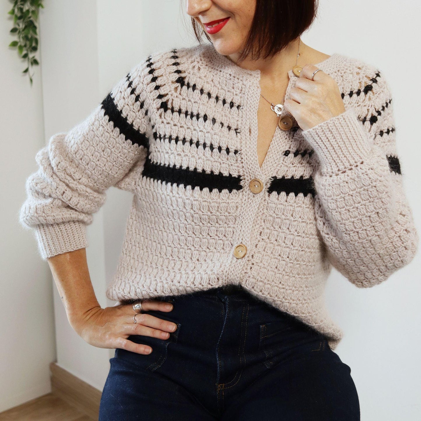 Classy Old Money Cardigan Crochet Pattern