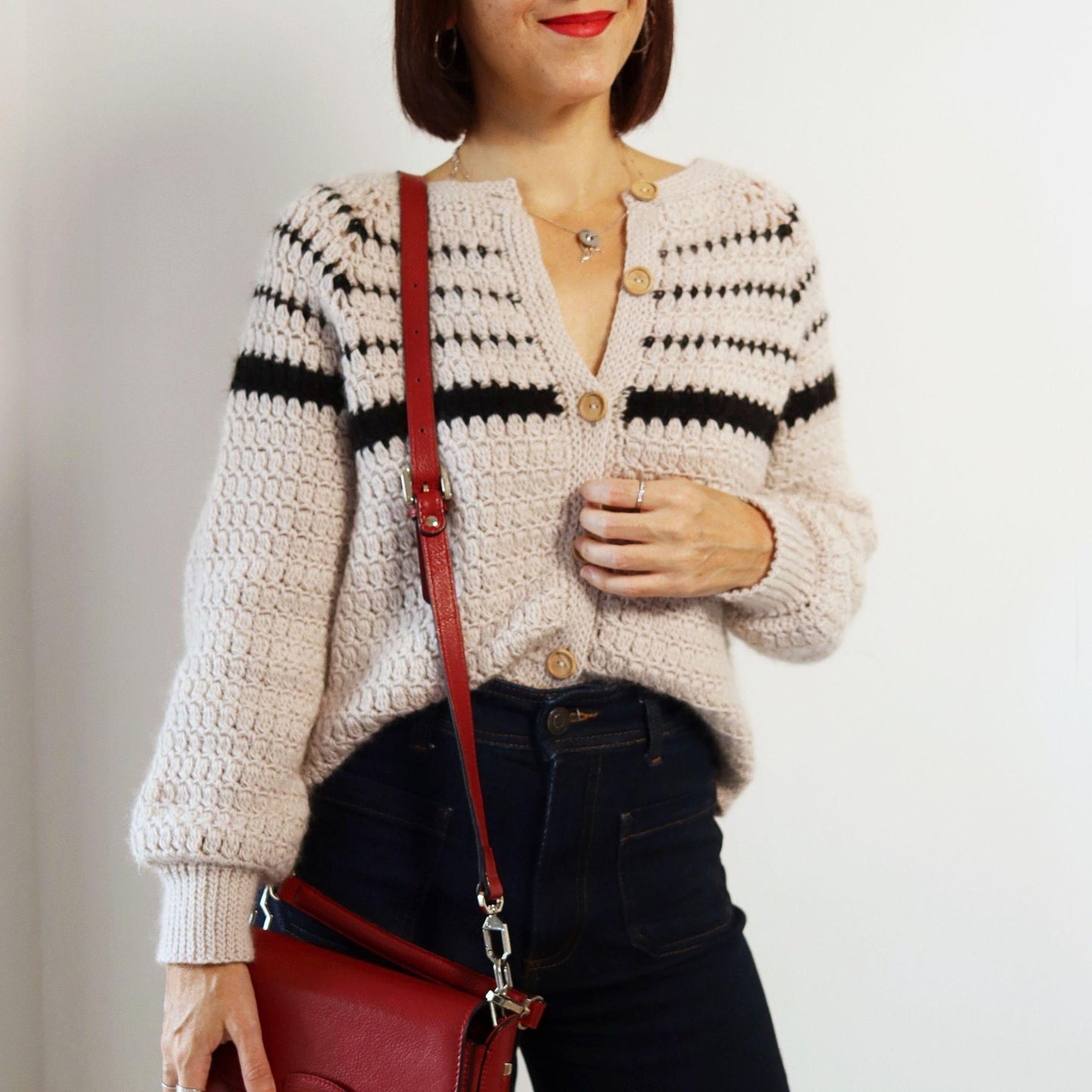 Classy Old Money Cardigan Crochet Pattern