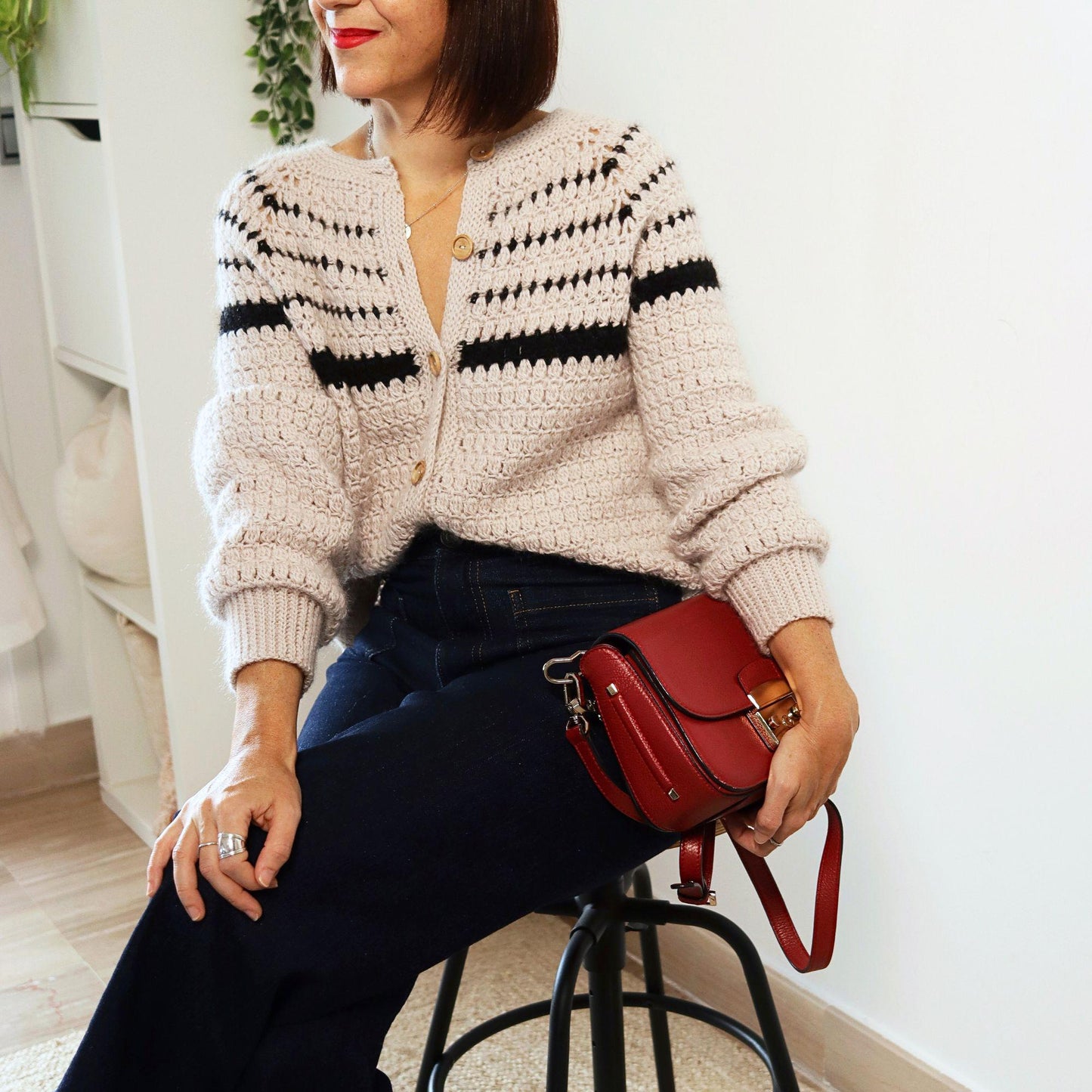 Classy Old Money Cardigan Crochet Pattern