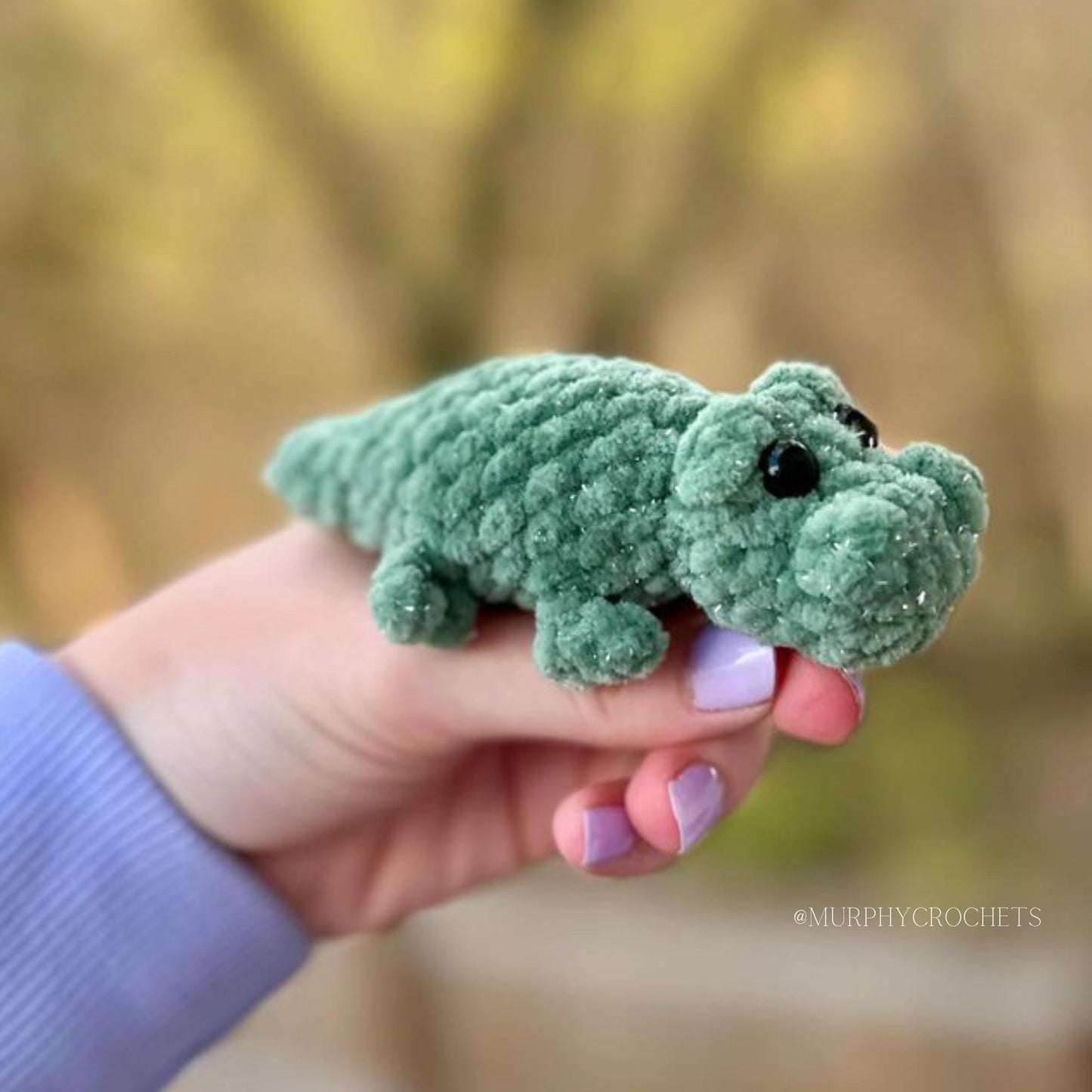 Baby Alligator Crochet Pattern