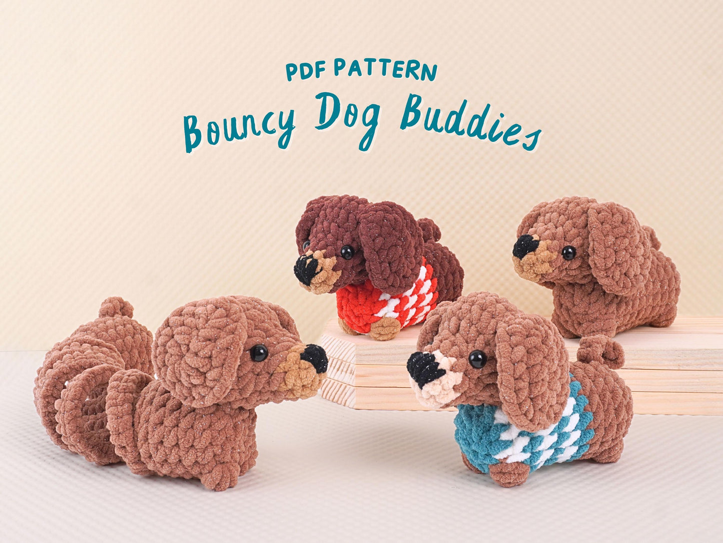 Flappy Dogs and Friends Crochet Pattern