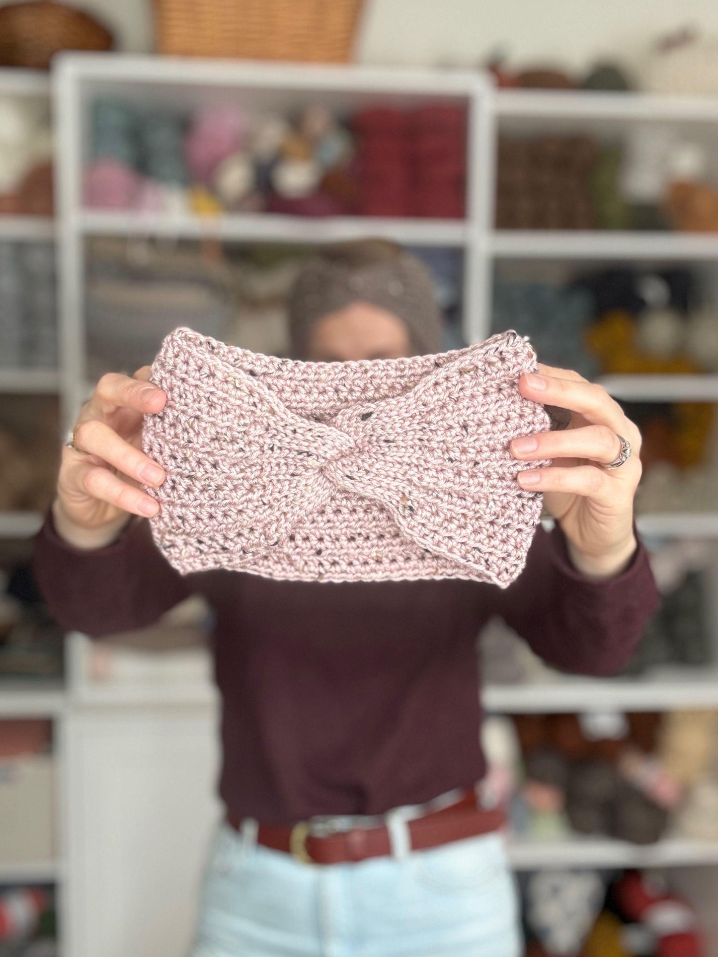 Stylish Ear Warmer Crochet Pattern