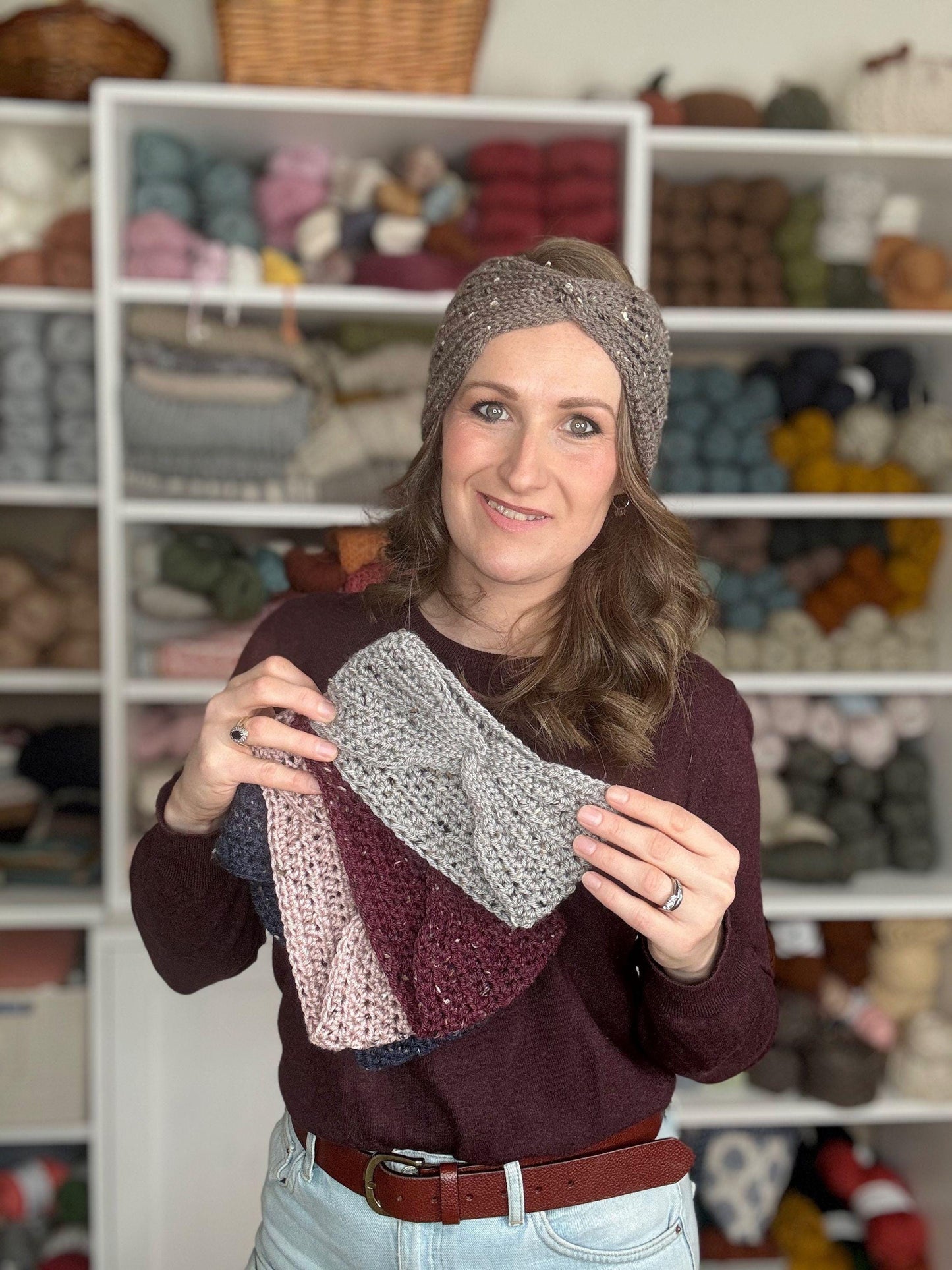 Stylish Ear Warmer Crochet Pattern