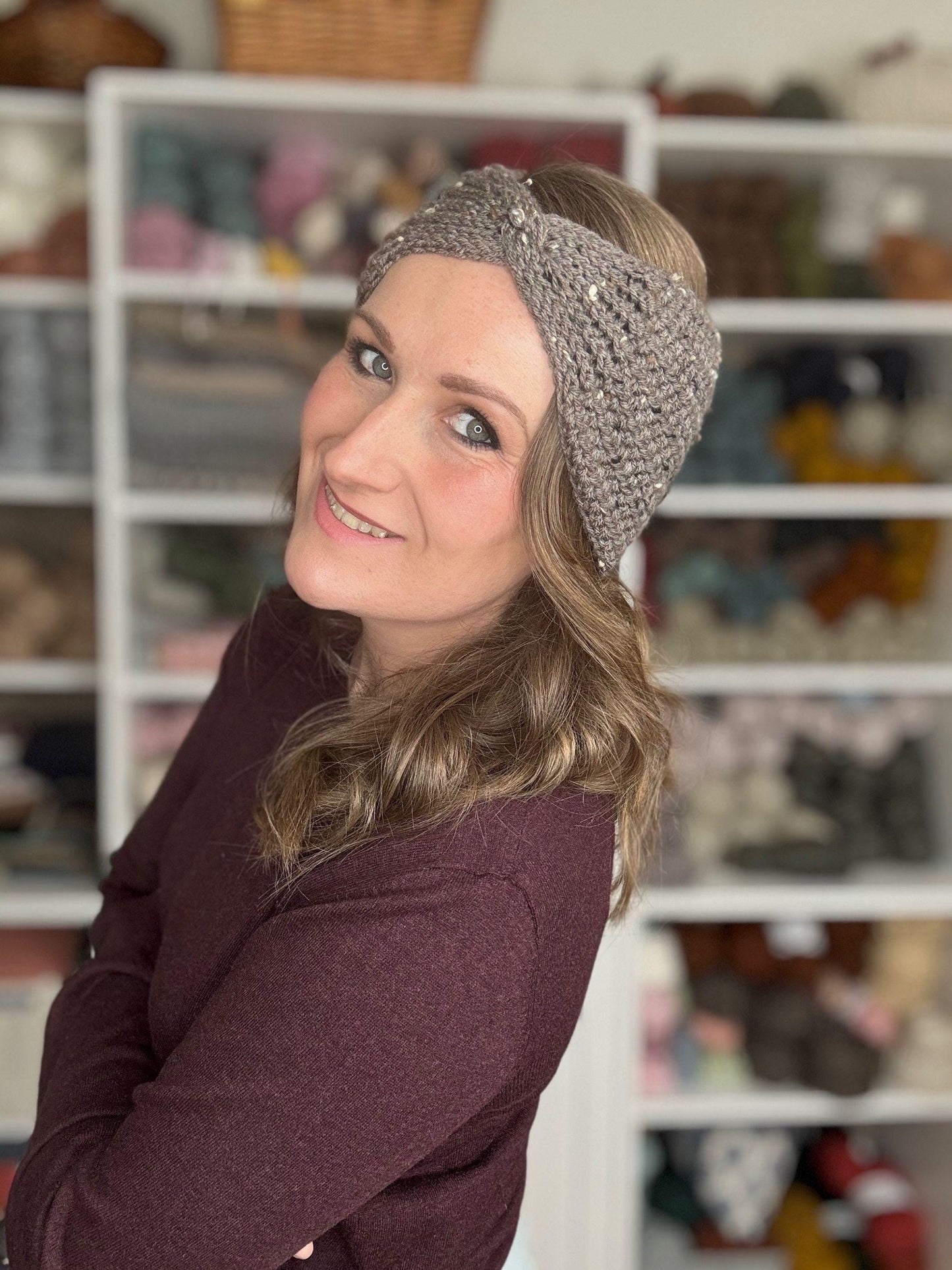 Stylish Ear Warmer Crochet Pattern
