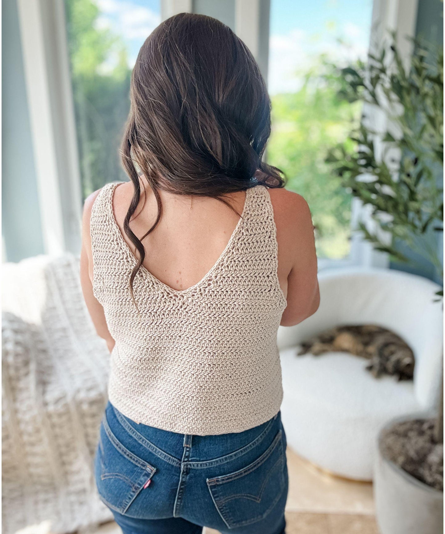 Aesthetic Tank Top Crochet Pattern