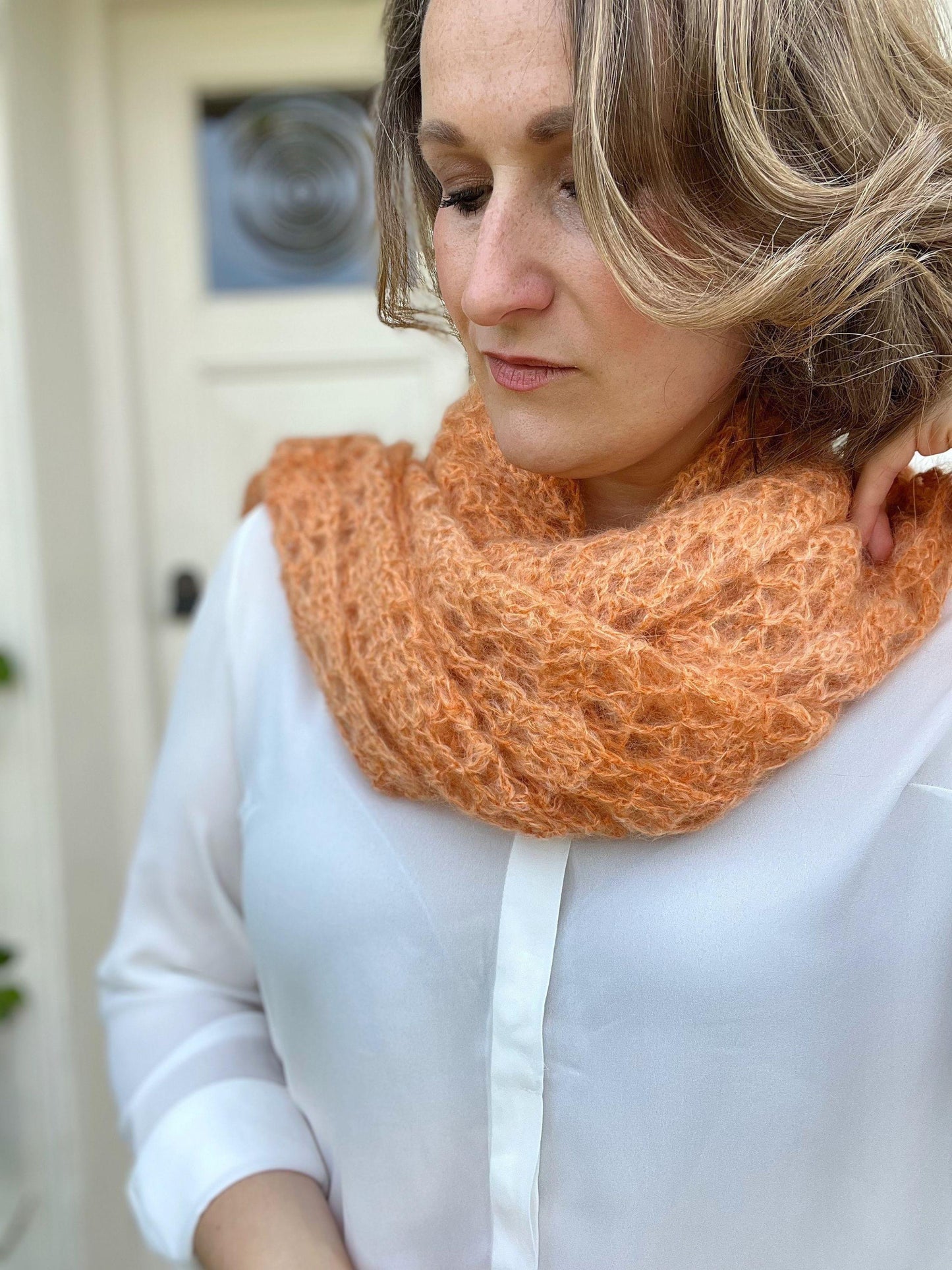 Stylish Laced Scarf Crochet Pattern
