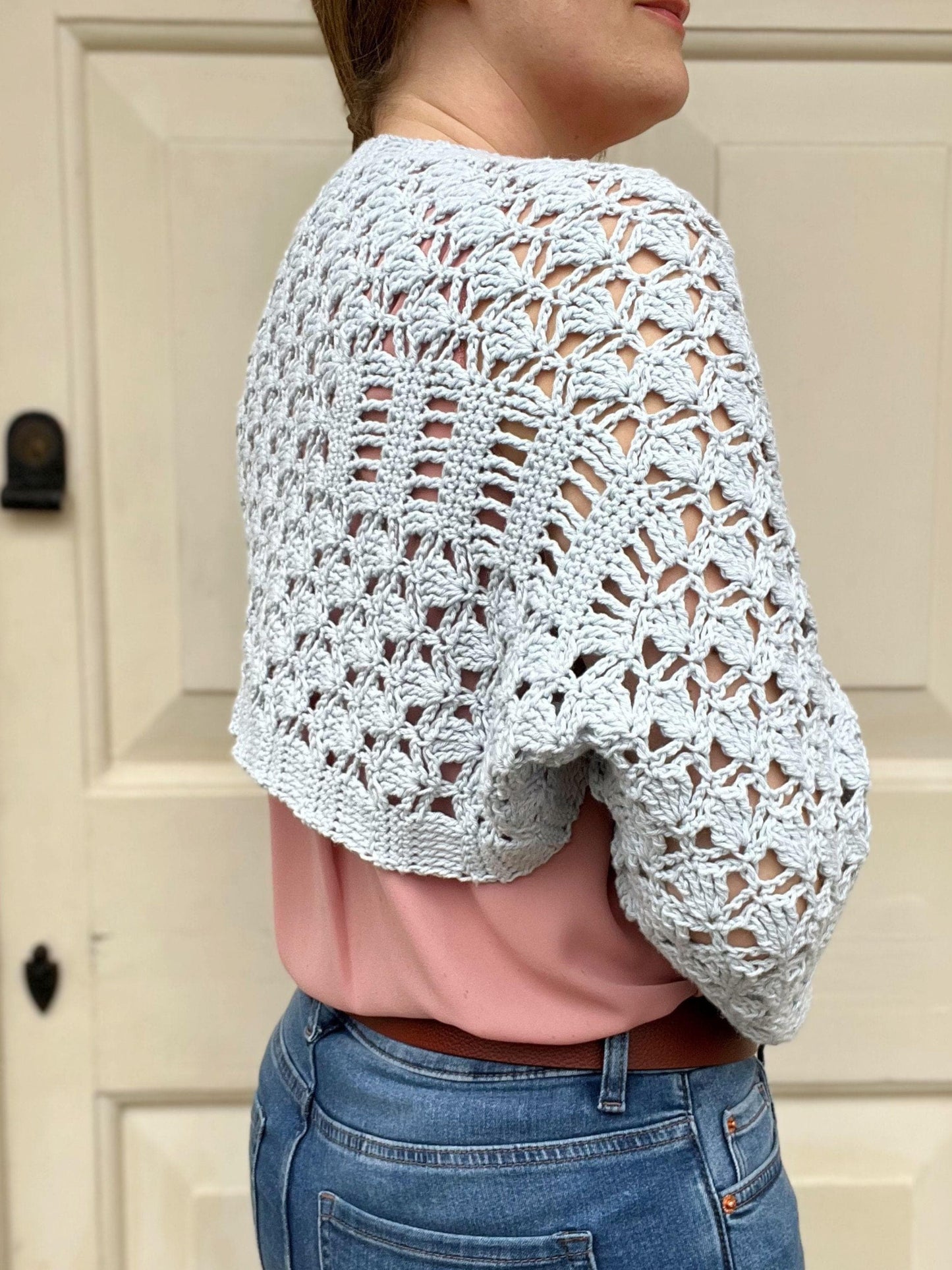 Lacey Scarf Warmer Crochet Pattern