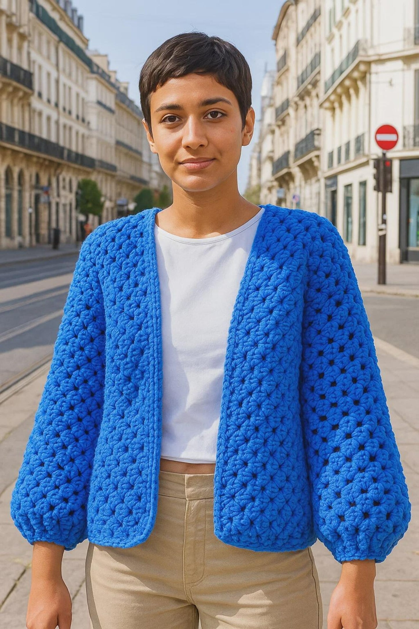 Chic Comfy Chunky Cardigan Crochet Pattern