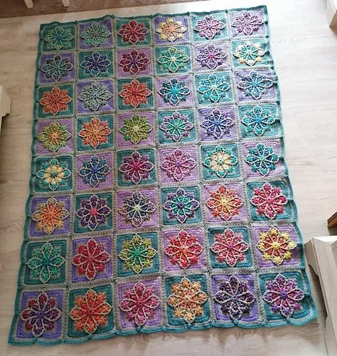 Easy Kaleidoscope Crochet Pattern