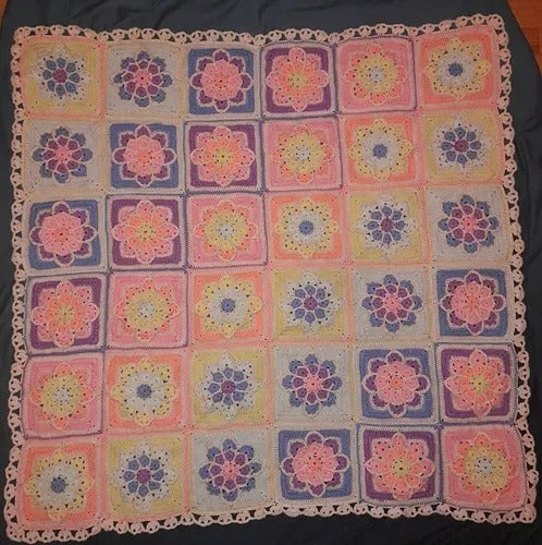 Easy Kaleidoscope Crochet Pattern