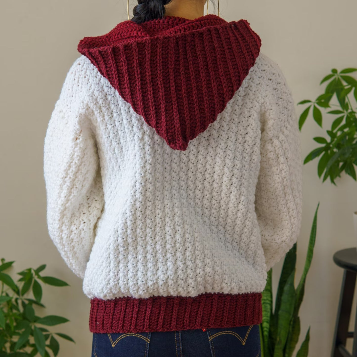 Pure Elegance Hoodie Cardigan Crochet Pattern