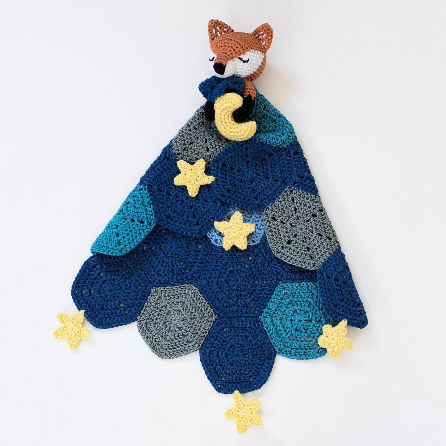 Lucy the Fox Lovey Crochet Pattern
