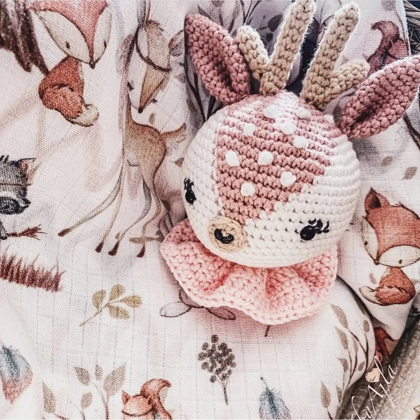 Fawn Rattle Crochet Pattern