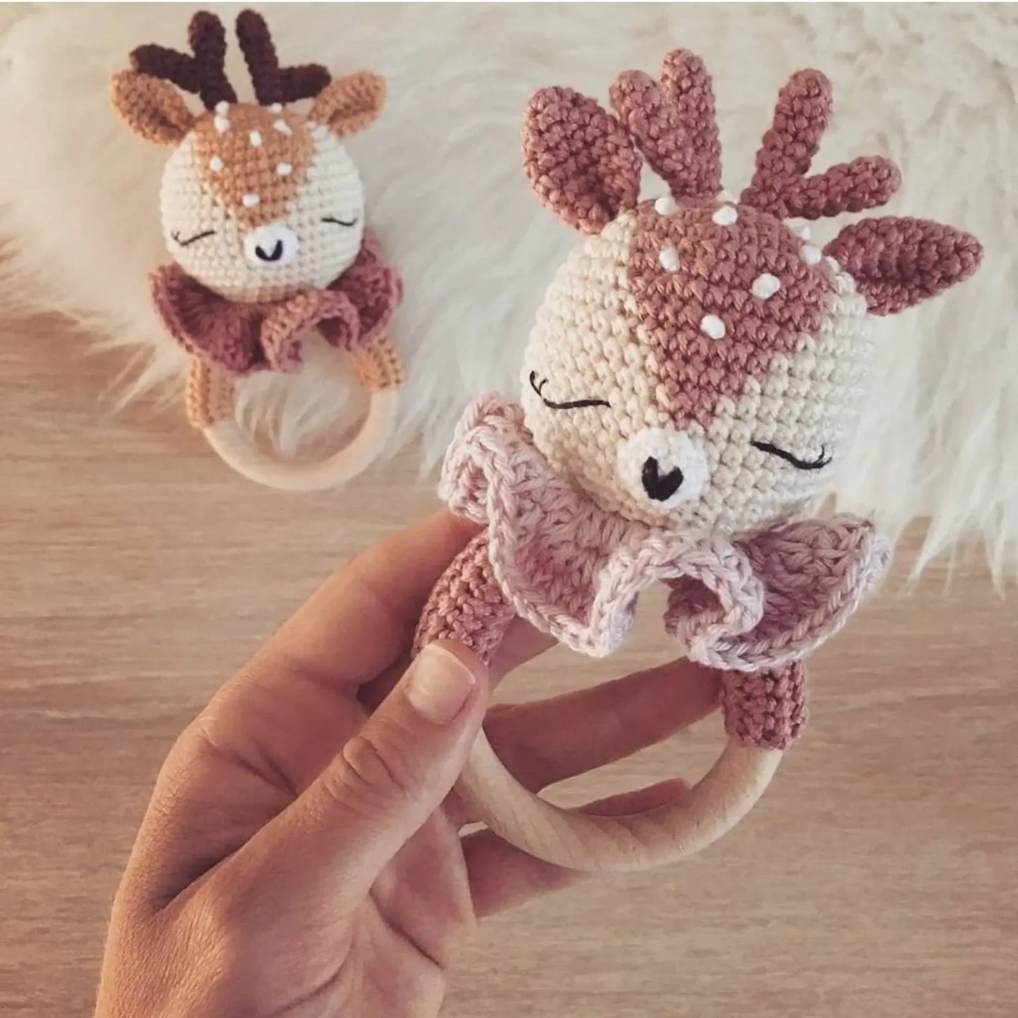 Fawn Rattle Crochet Pattern