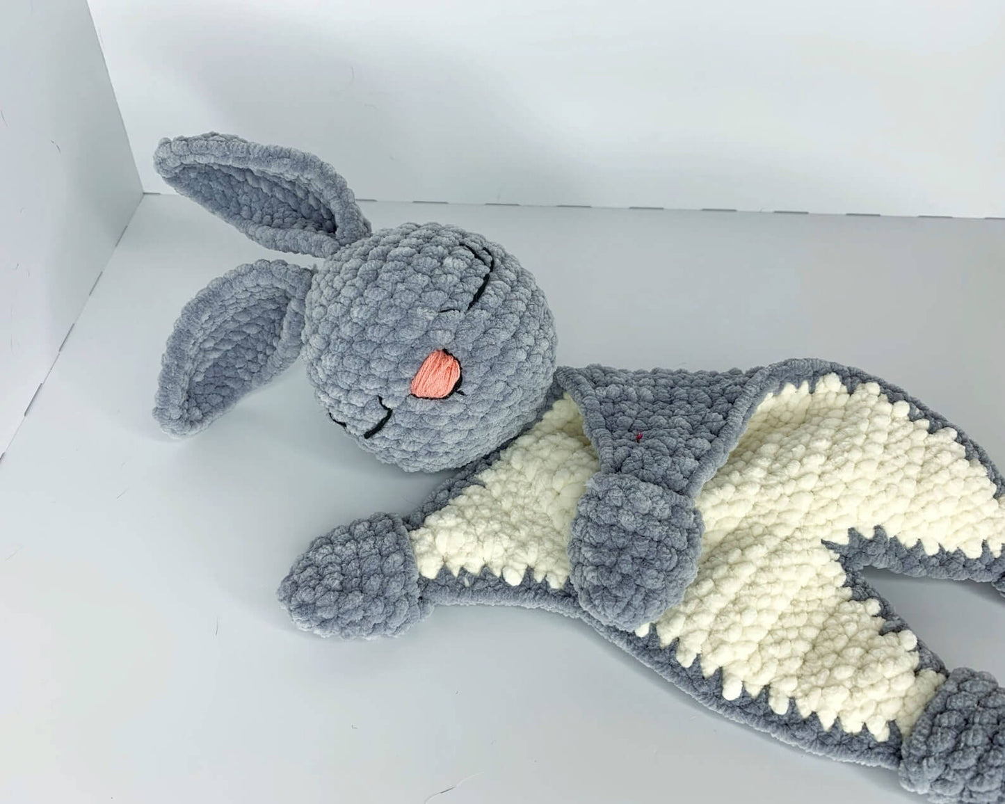 Bunny Lovey Security Blanket Crochet Pattern