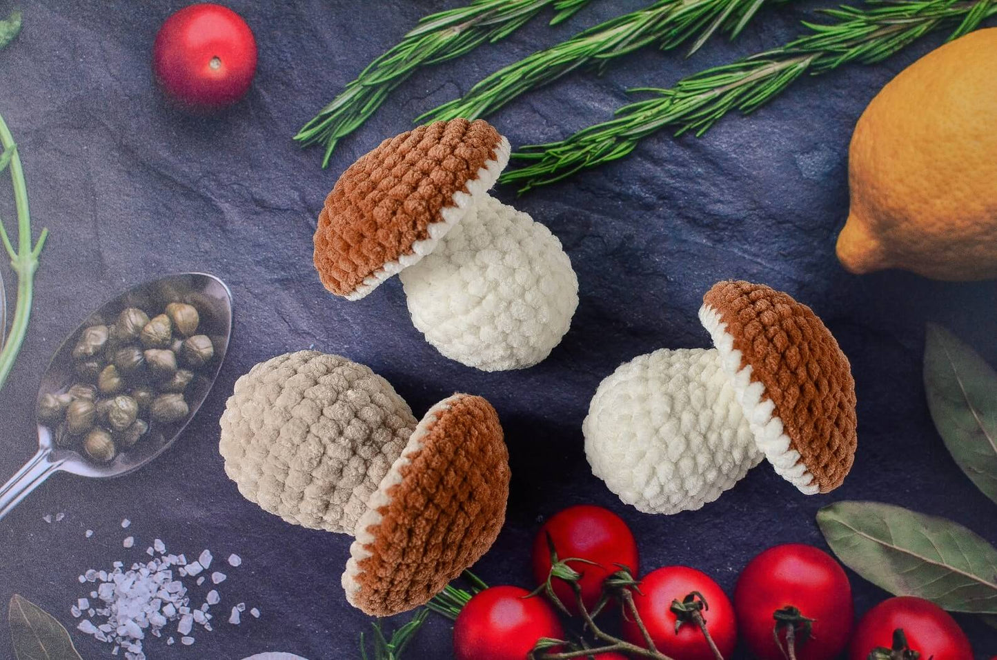 Toadstool Mushroom Crochet Pattern