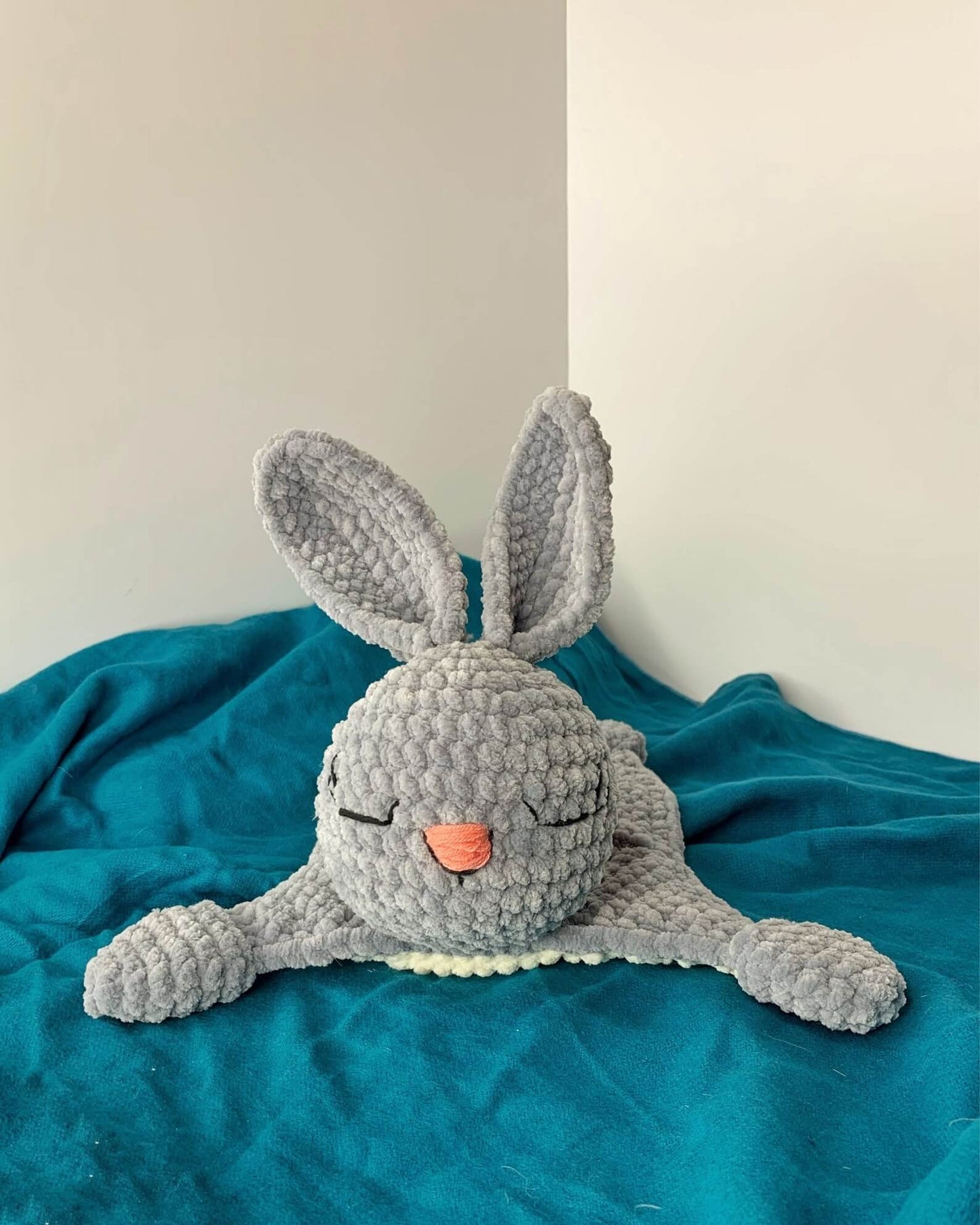 Bunny Lovey Security Blanket Crochet Pattern