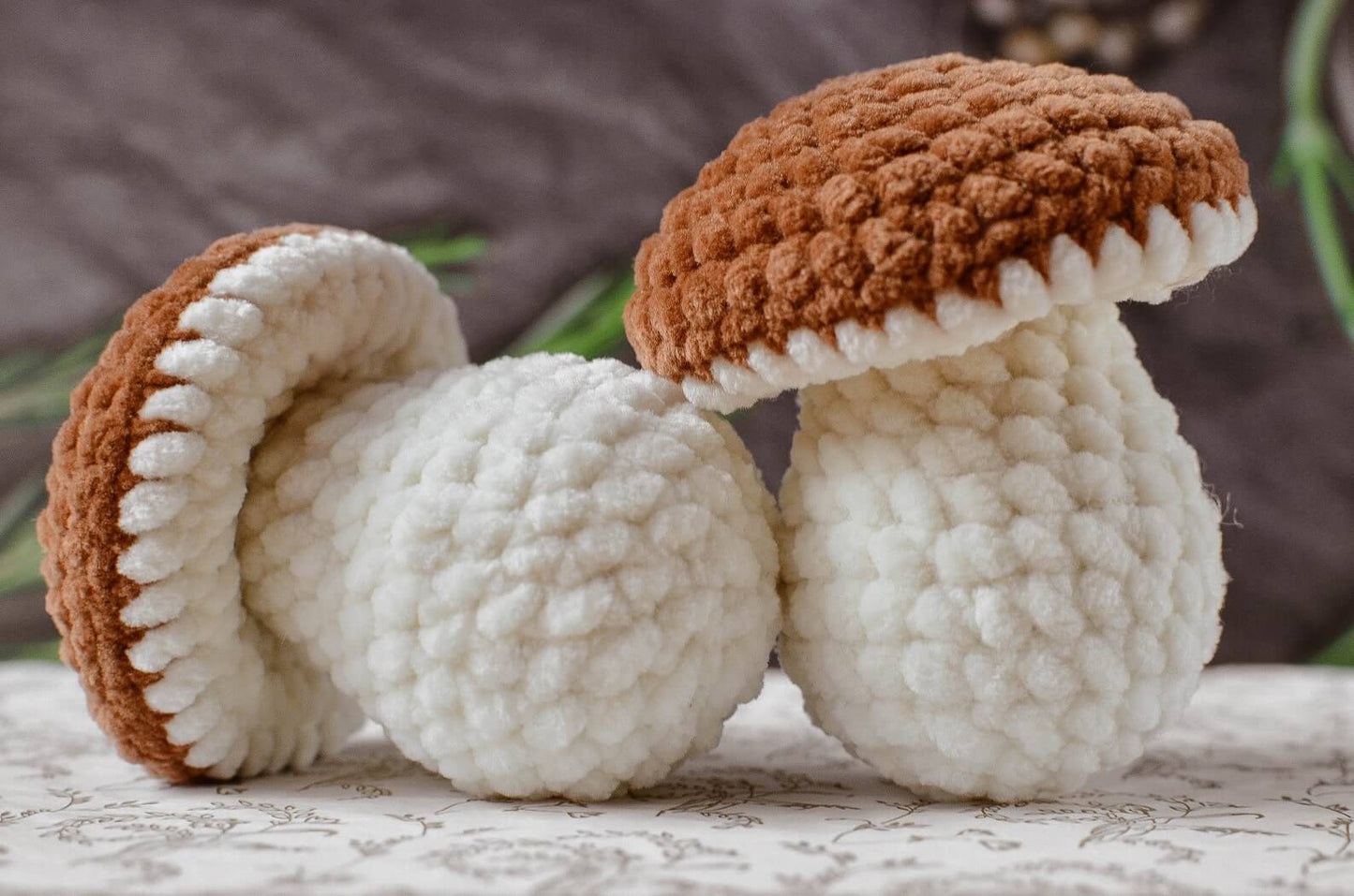 Toadstool Mushroom Crochet Pattern