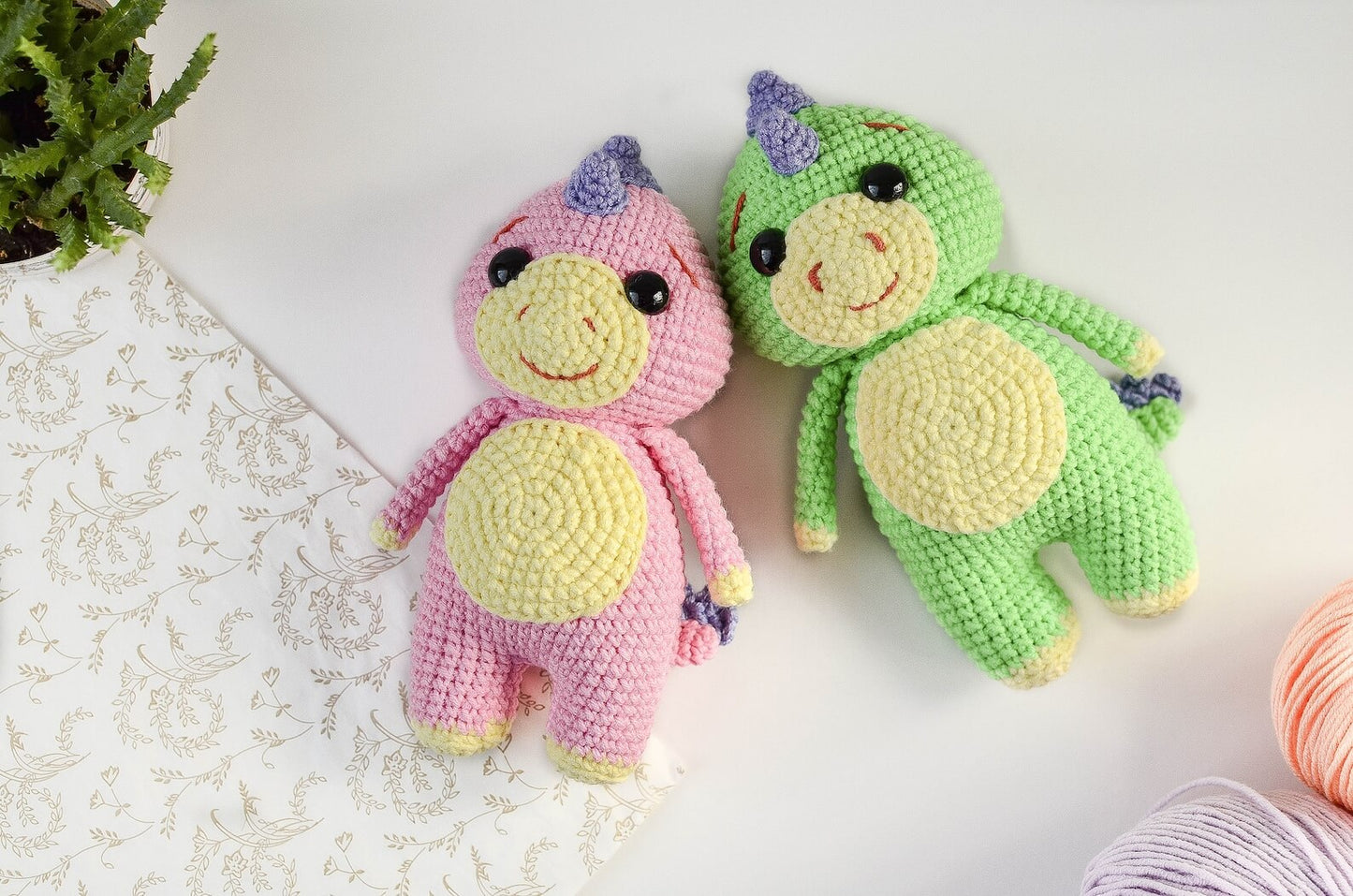 Baby Dinosaur Collection Crochet Pattern