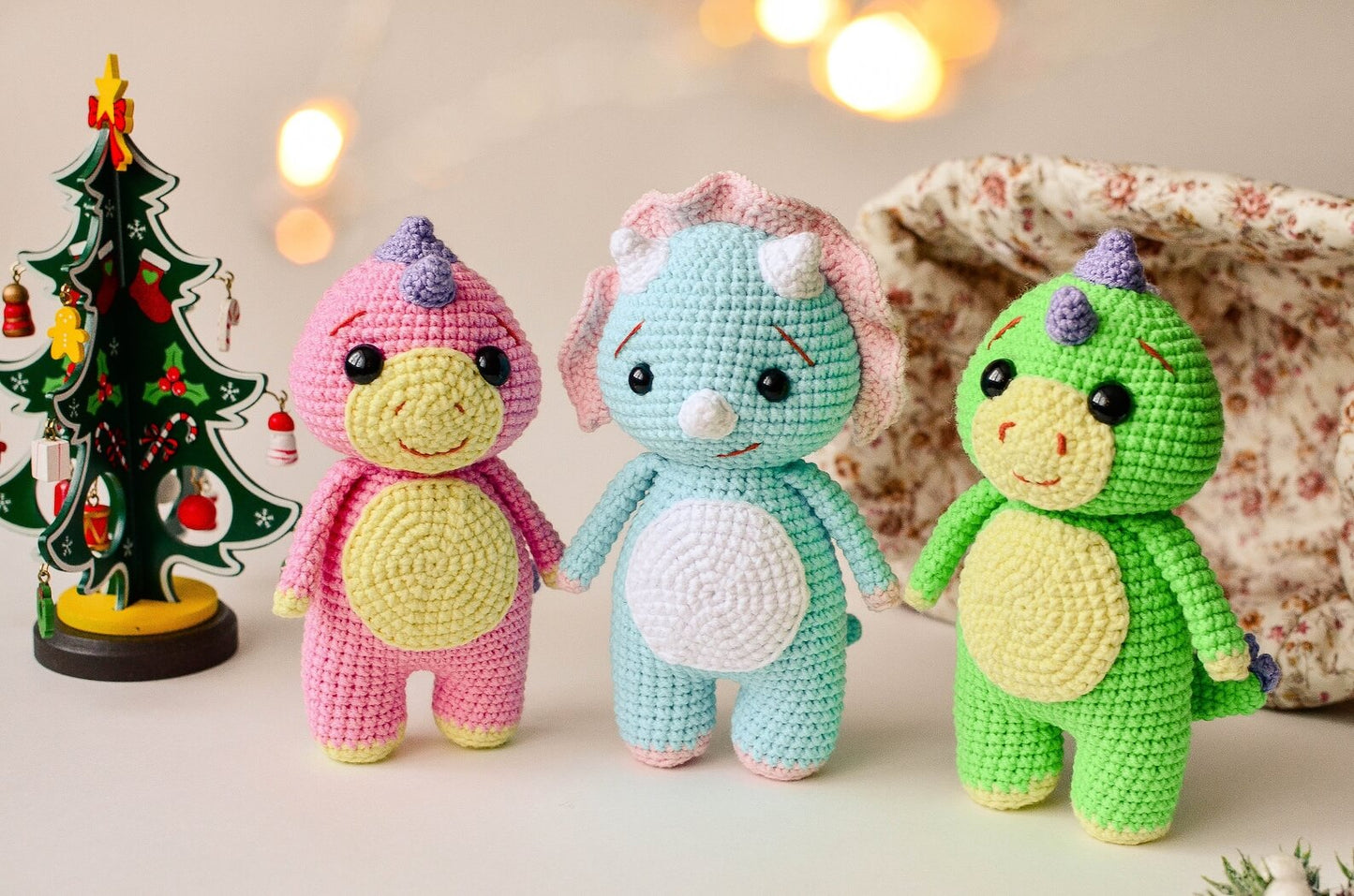 Baby Dinosaur Collection Crochet Pattern