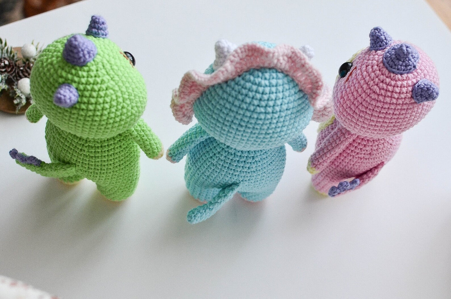 Baby Dinosaur Collection Crochet Pattern