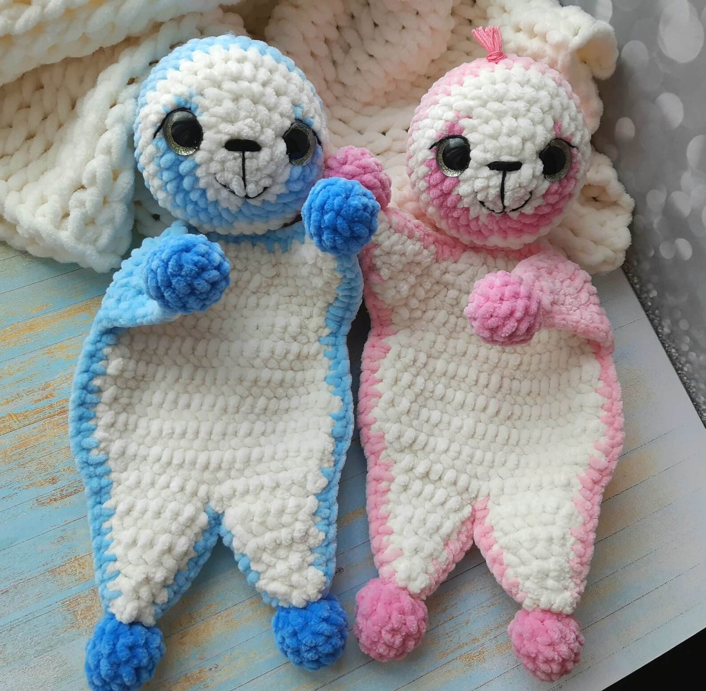 Sloth Lovey Crochet Pattern
