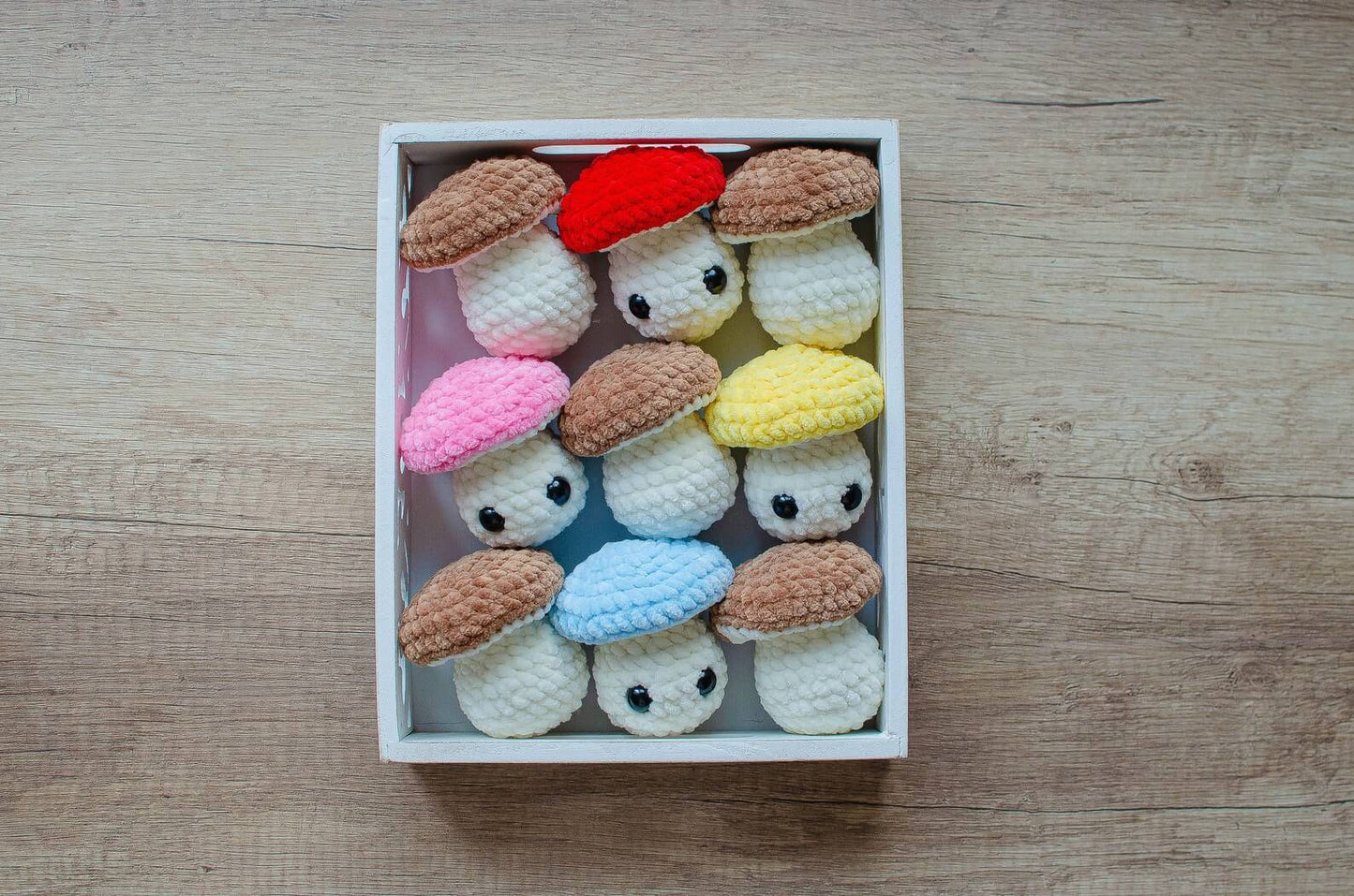 Toadstool Mushroom Crochet Pattern