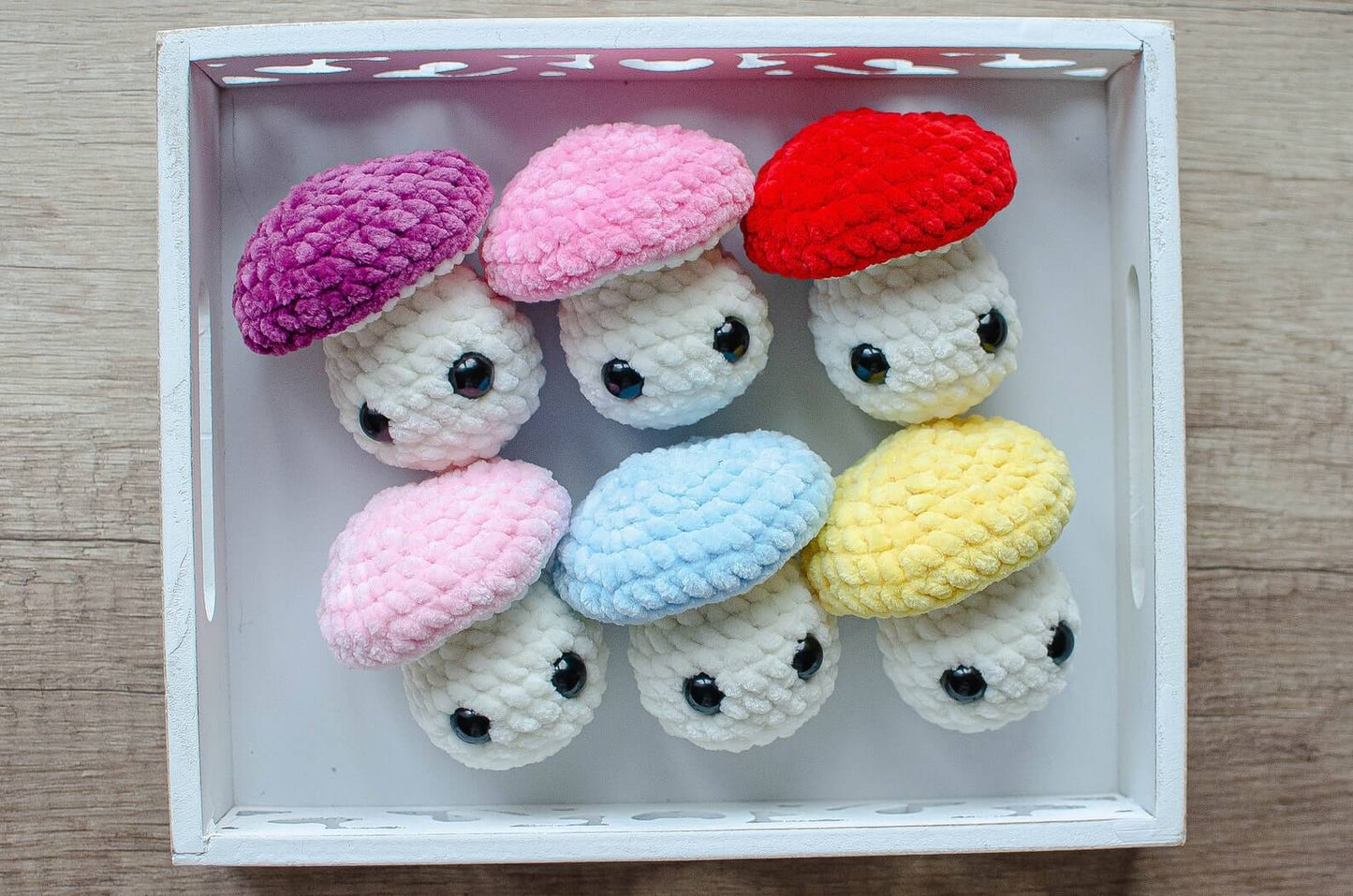 Toadstool Mushroom Crochet Pattern