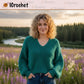 Effortless Everyday Deep Neck Top Crochet Pattern