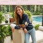Vibrant Hexagon Bloom Garment Crochet Pattern