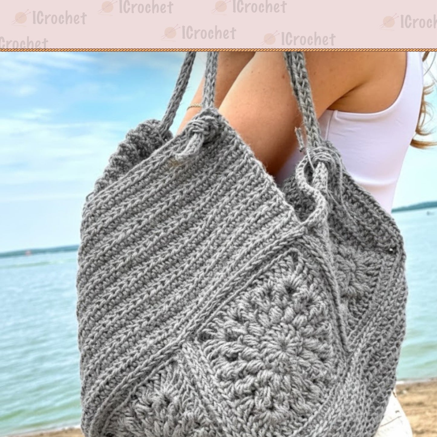 Earthy Fiber Sling Crochet Pattern