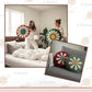 Cheerful Bloom Accent Cushion Crochet Pattern