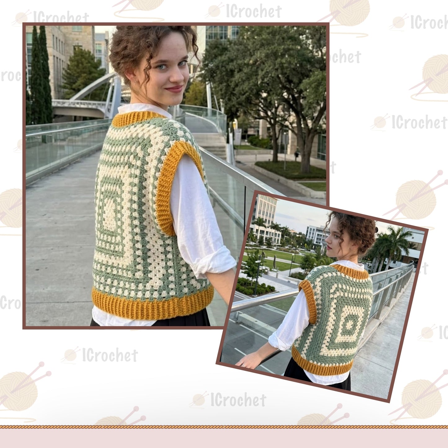 Modern Sleeveless Statement Top Crochet Pattern