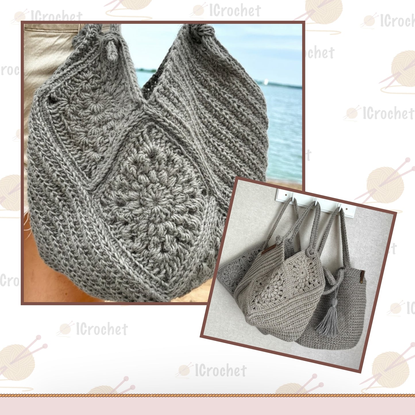 Earthy Fiber Sling Crochet Pattern